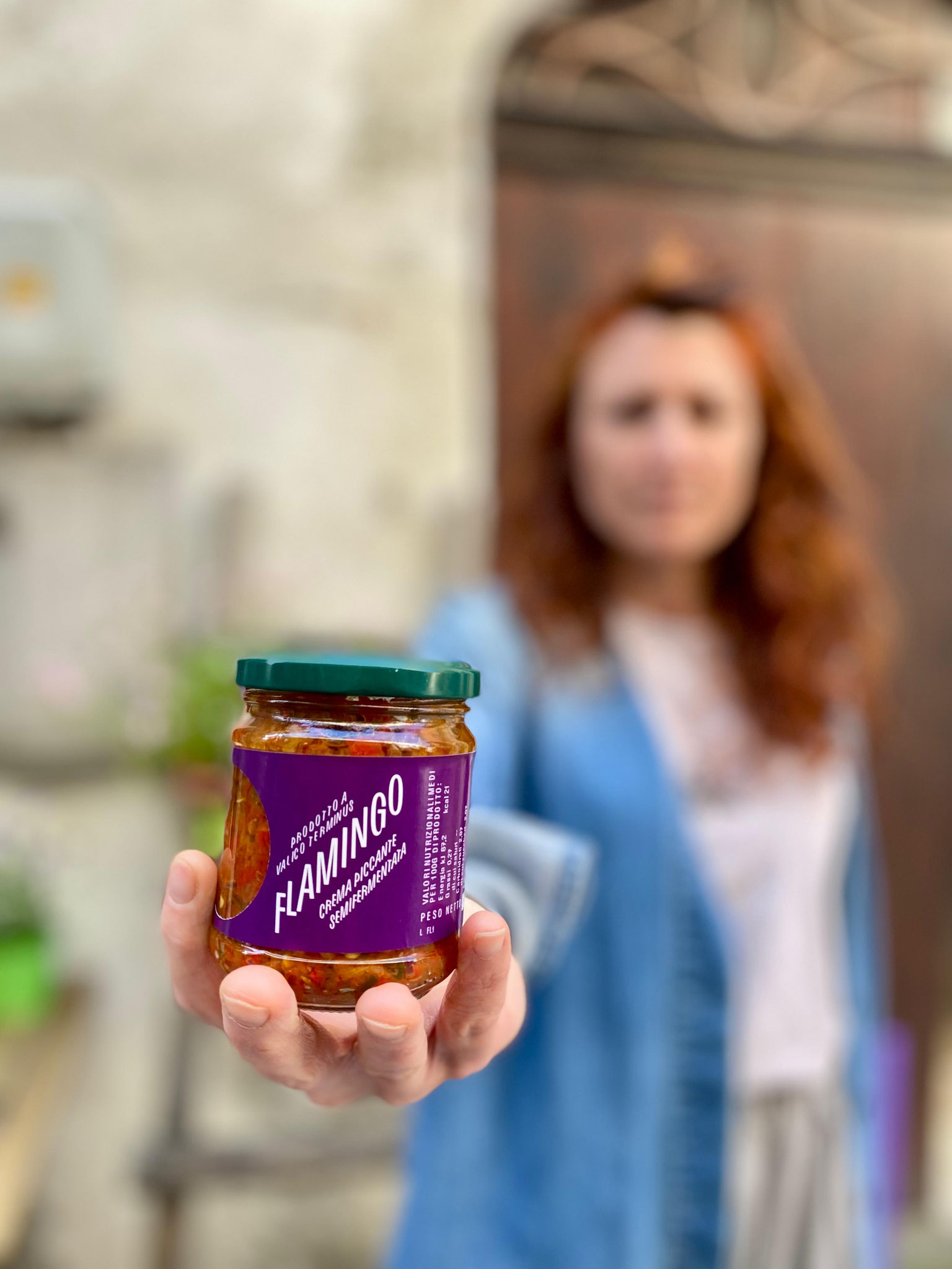 Flamingo, giardiniera trita fermentata piccante, per chi ama gusti intensi