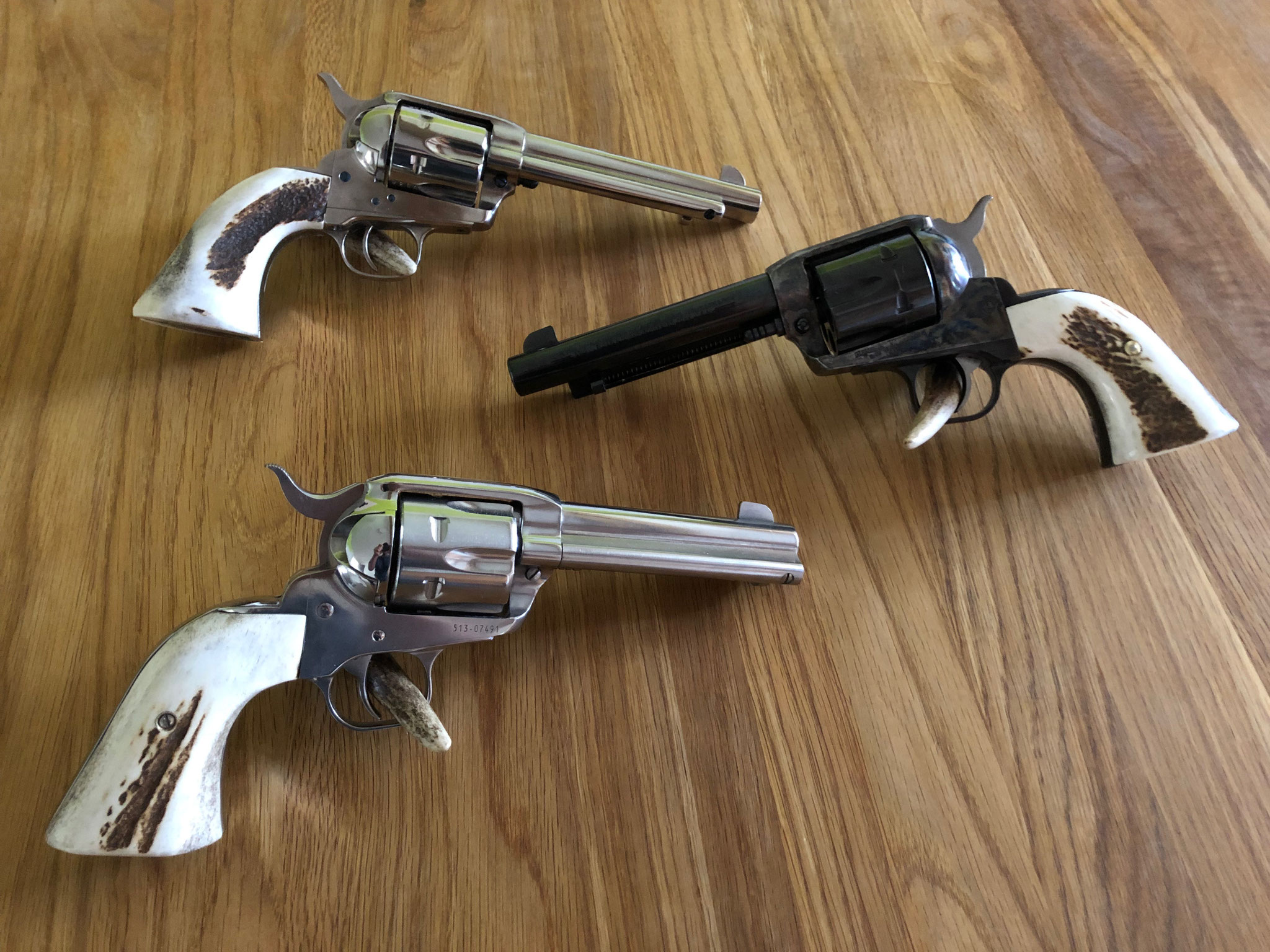 Ruger Vaqueros und Uberti Cattleman