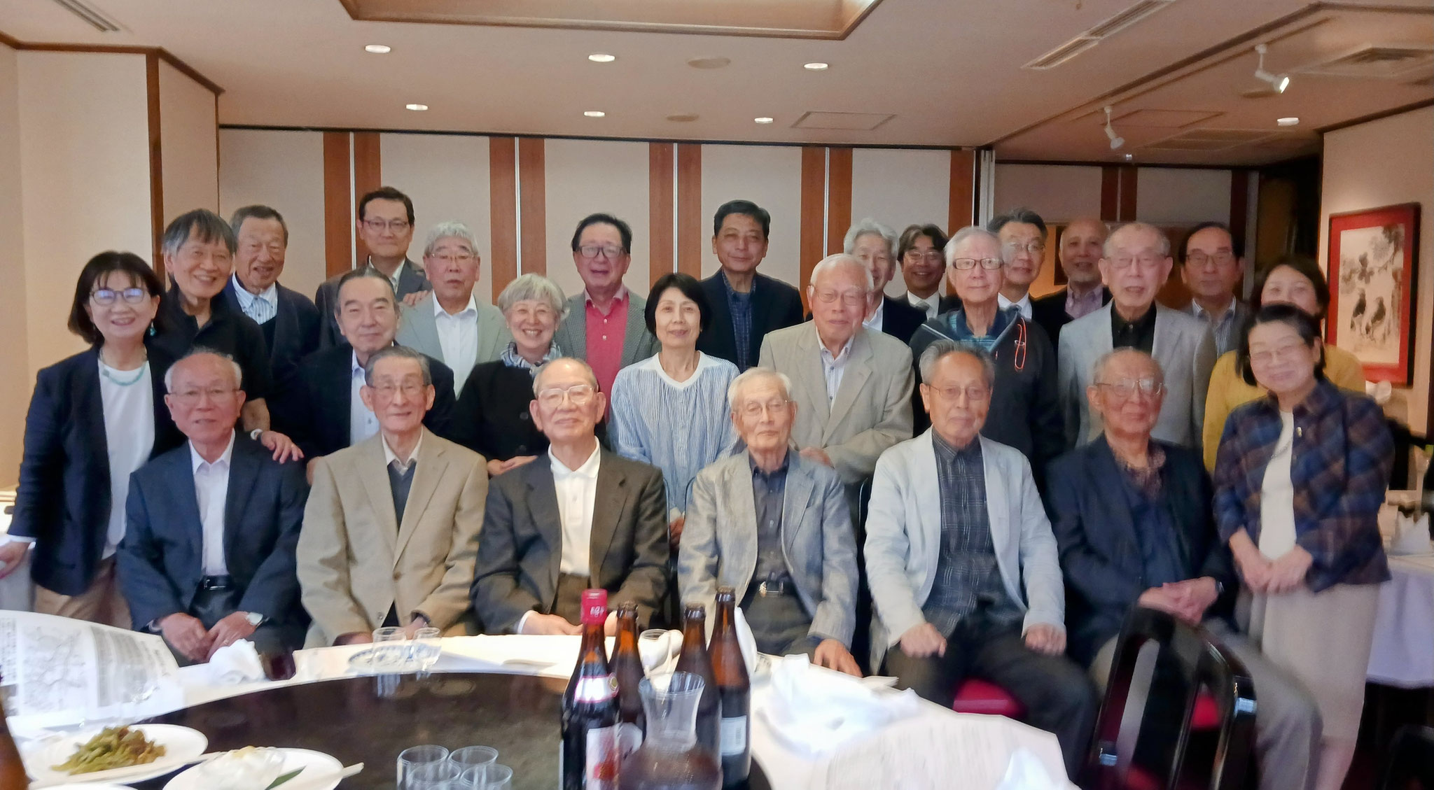 １）総勢２6名 いい笑顔です！