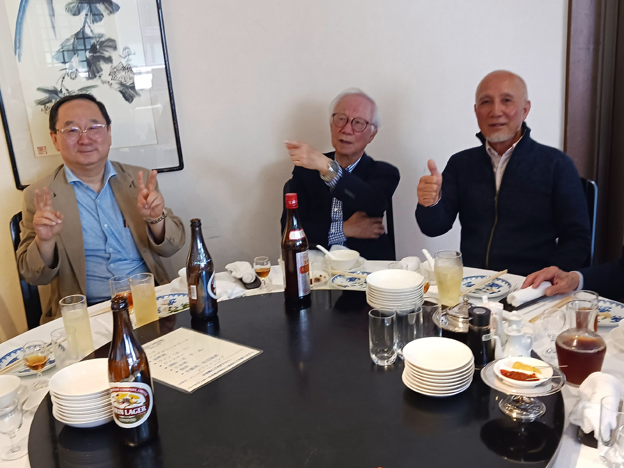 始まりますよ、札幌から上野さん，中村さん、山口さん