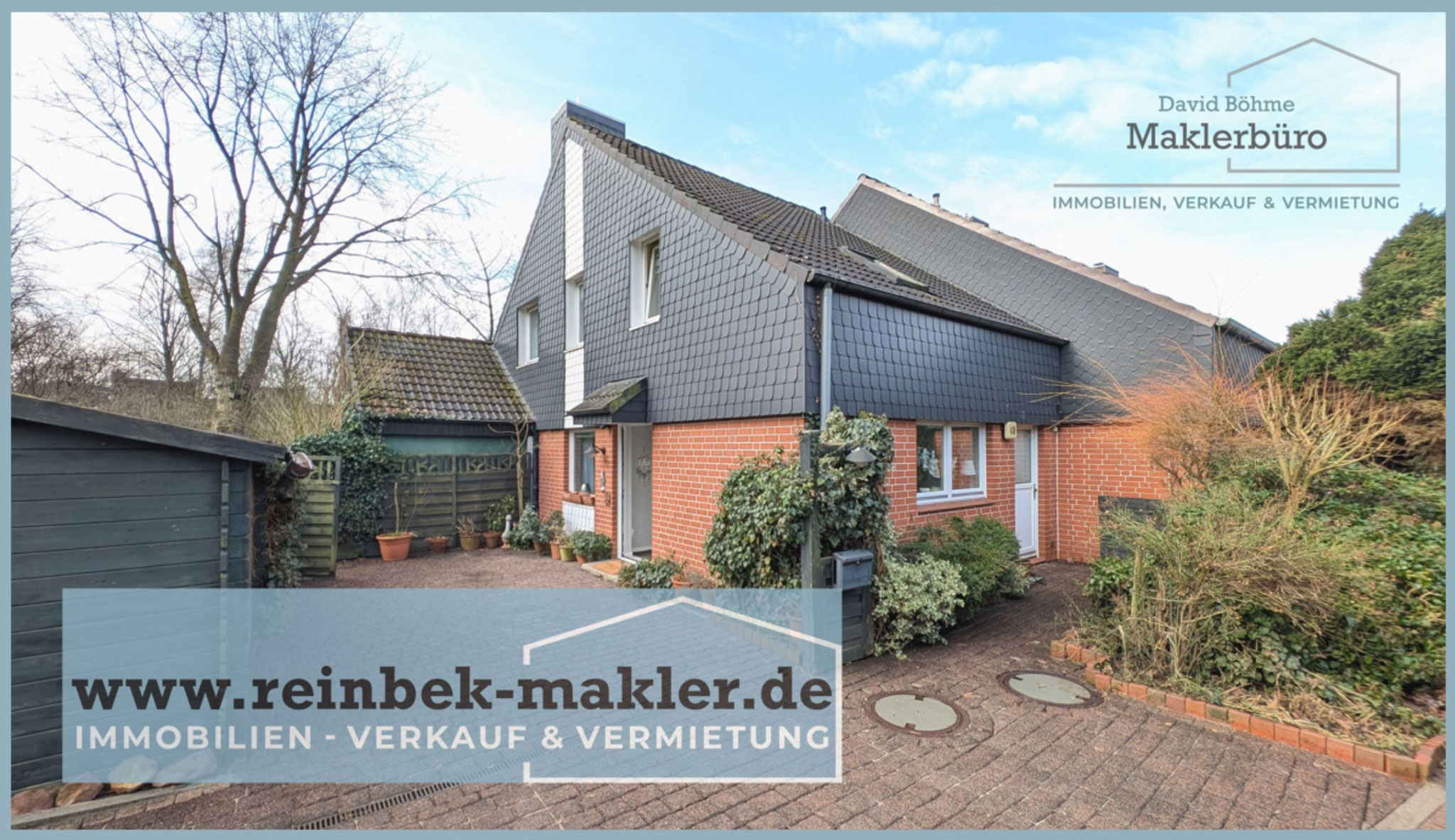erfolgreich verkauft für 455.000,- € - Doppelhaushälfte zentral in Reinbek - unweit den Schulen
