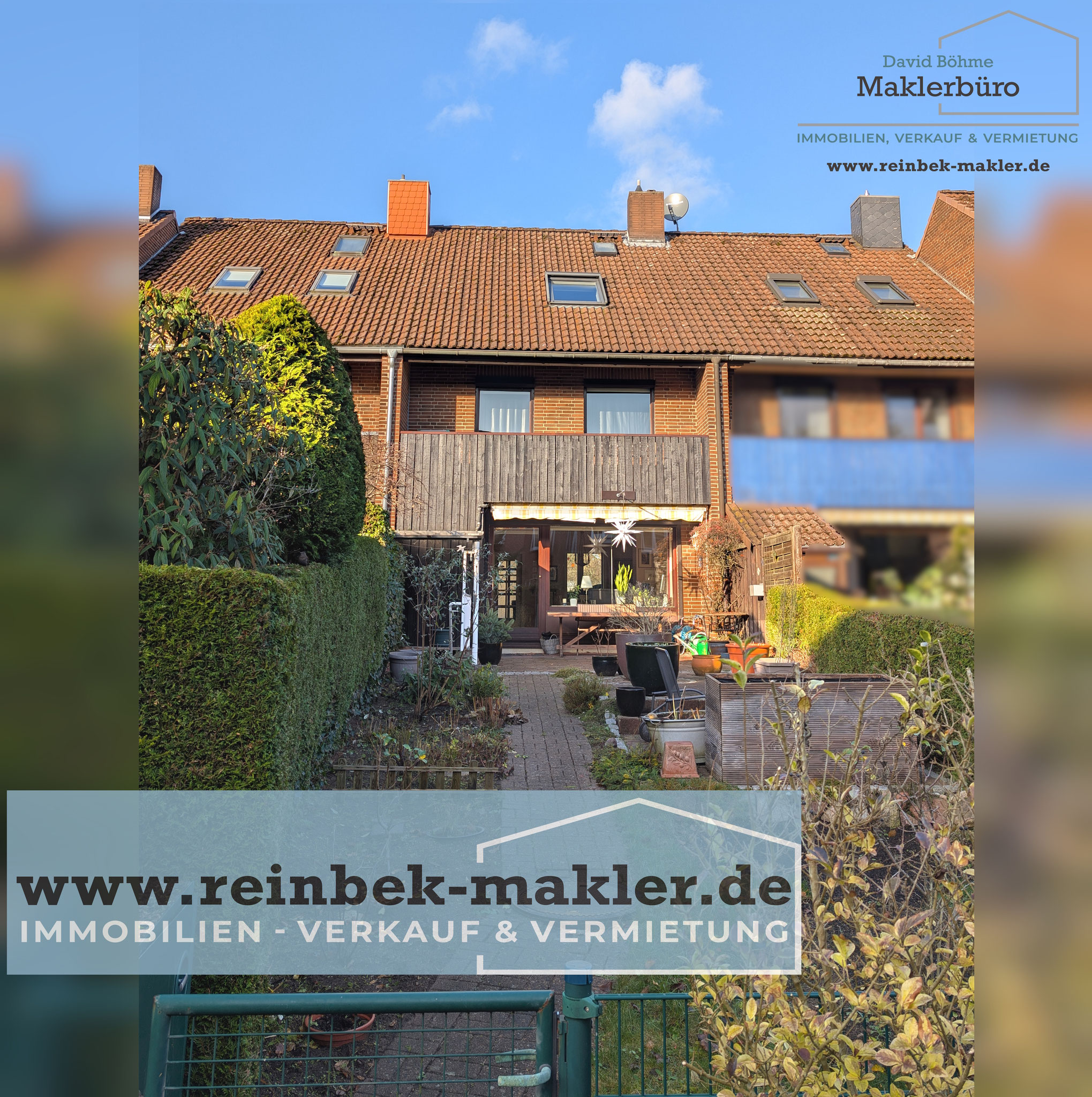 -verkauft an Familie aus Hamburg, 439.000,- €, Mittelreihenhaus MRH in Reinbek-Krabbenkamp, unweit der S-Bahn von Aumühle