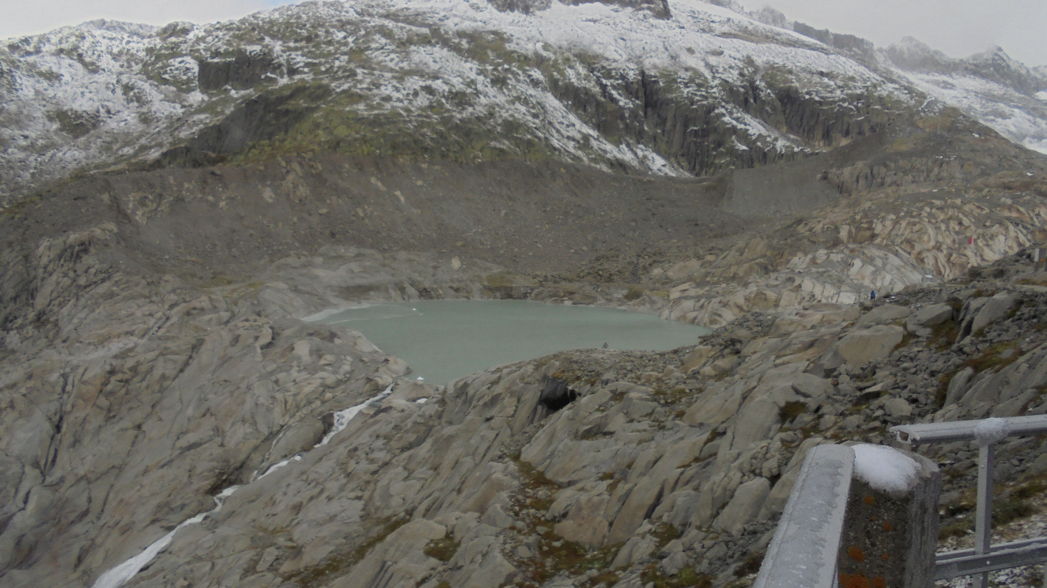 Gletschersee, Quelle Rhone