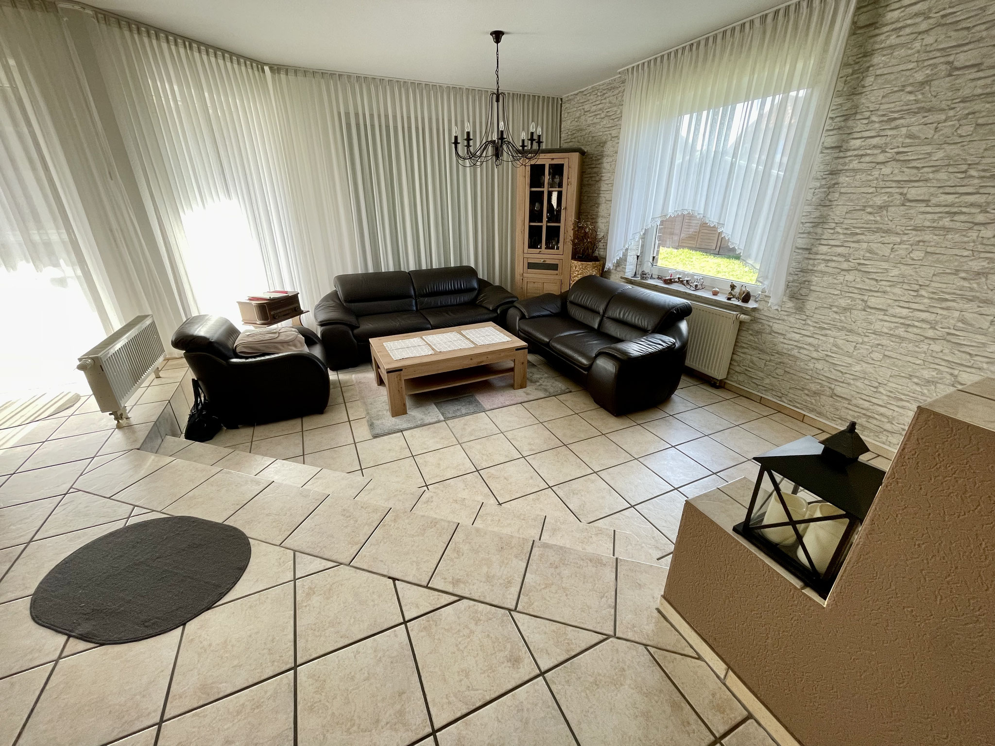 Wohnzimmer EG Einrichtungsbeispiel