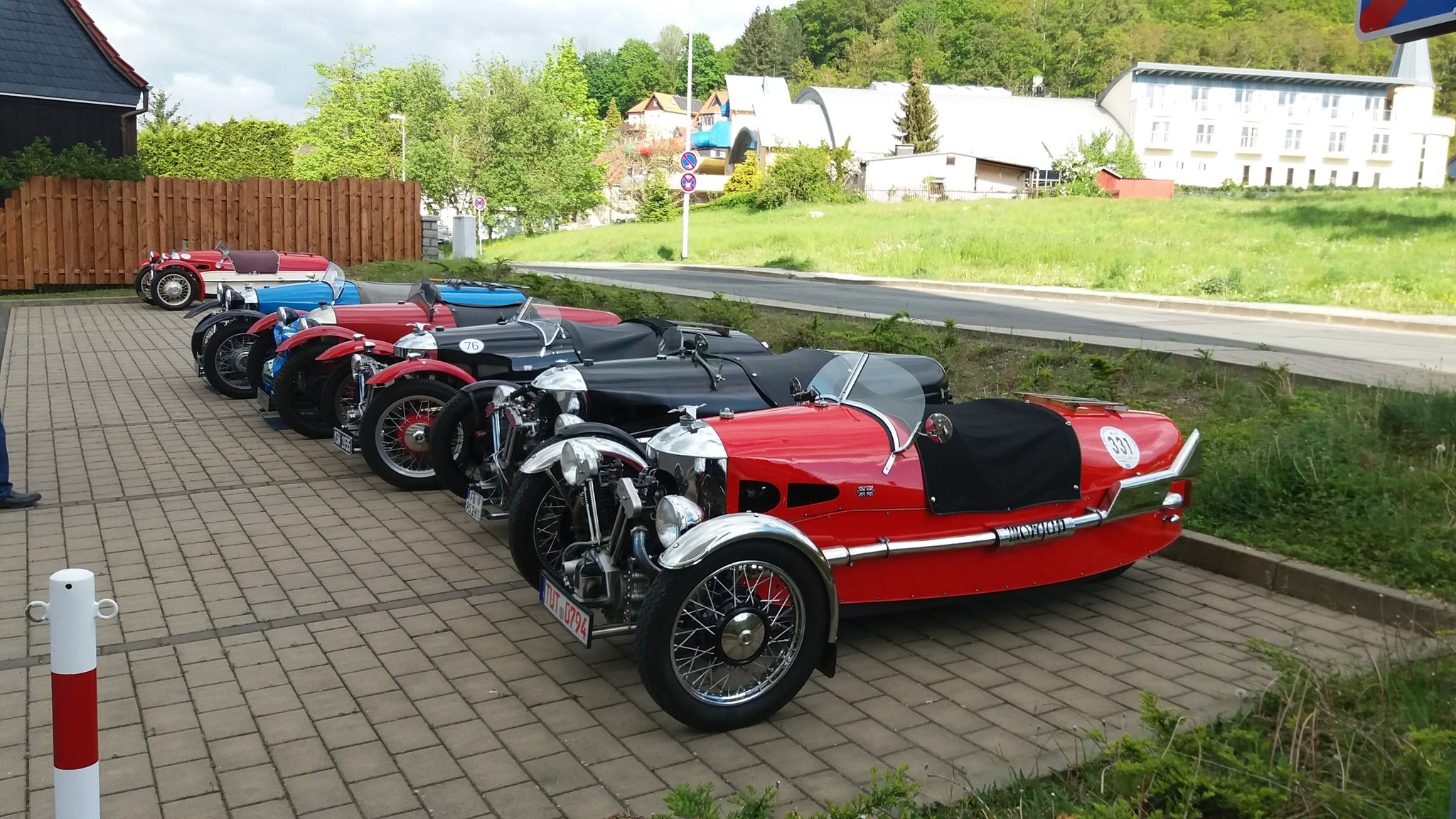Extra Parkplatz am Burghotel