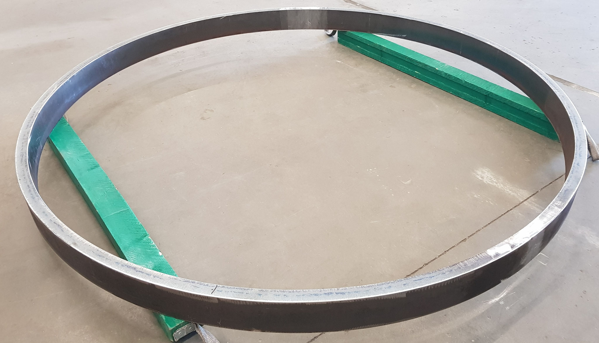 couronne en plat cintré 120x40
