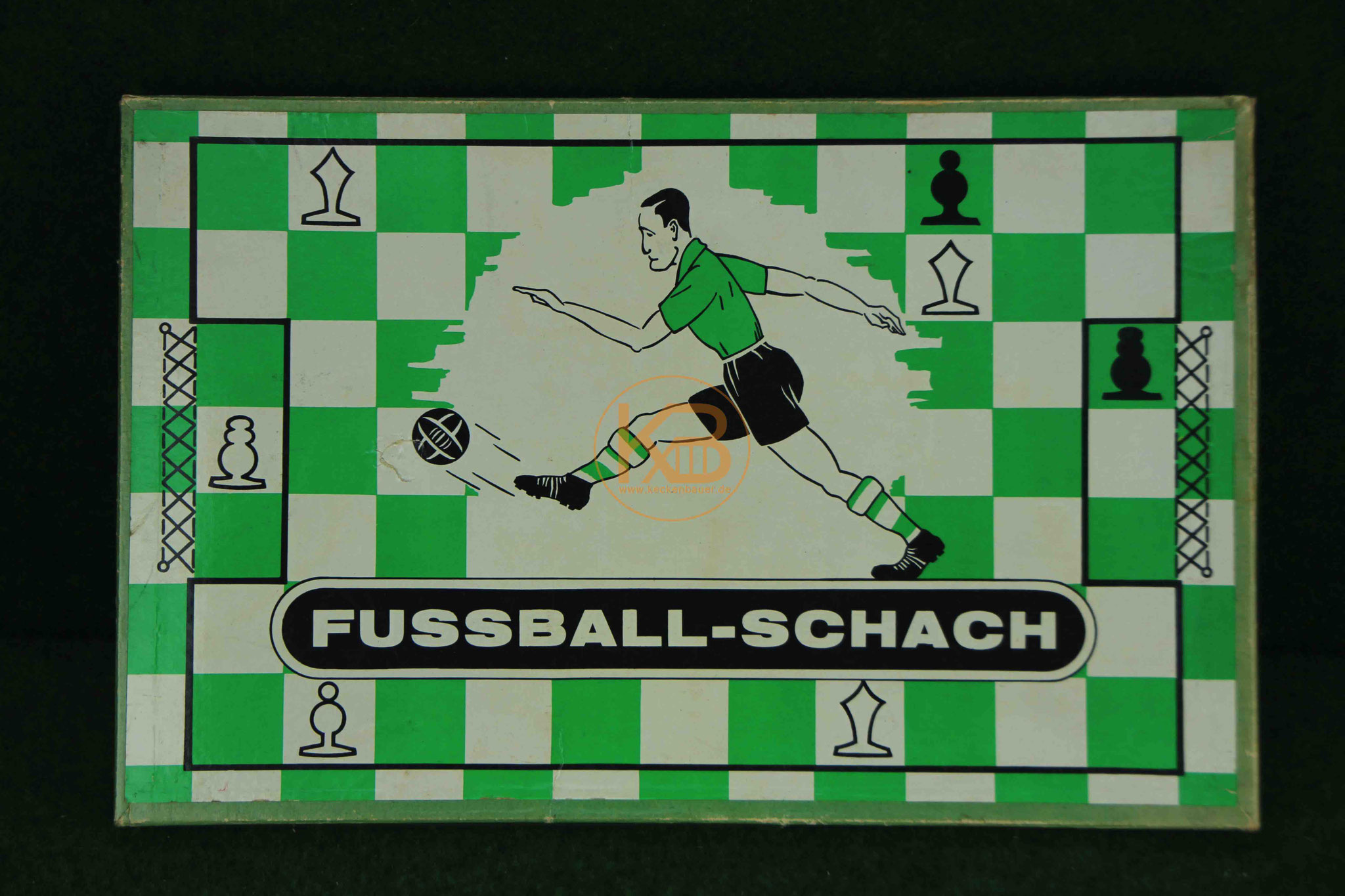 Fussball-Schach Goal aus dem Jahre 1951 von Henri Boissier