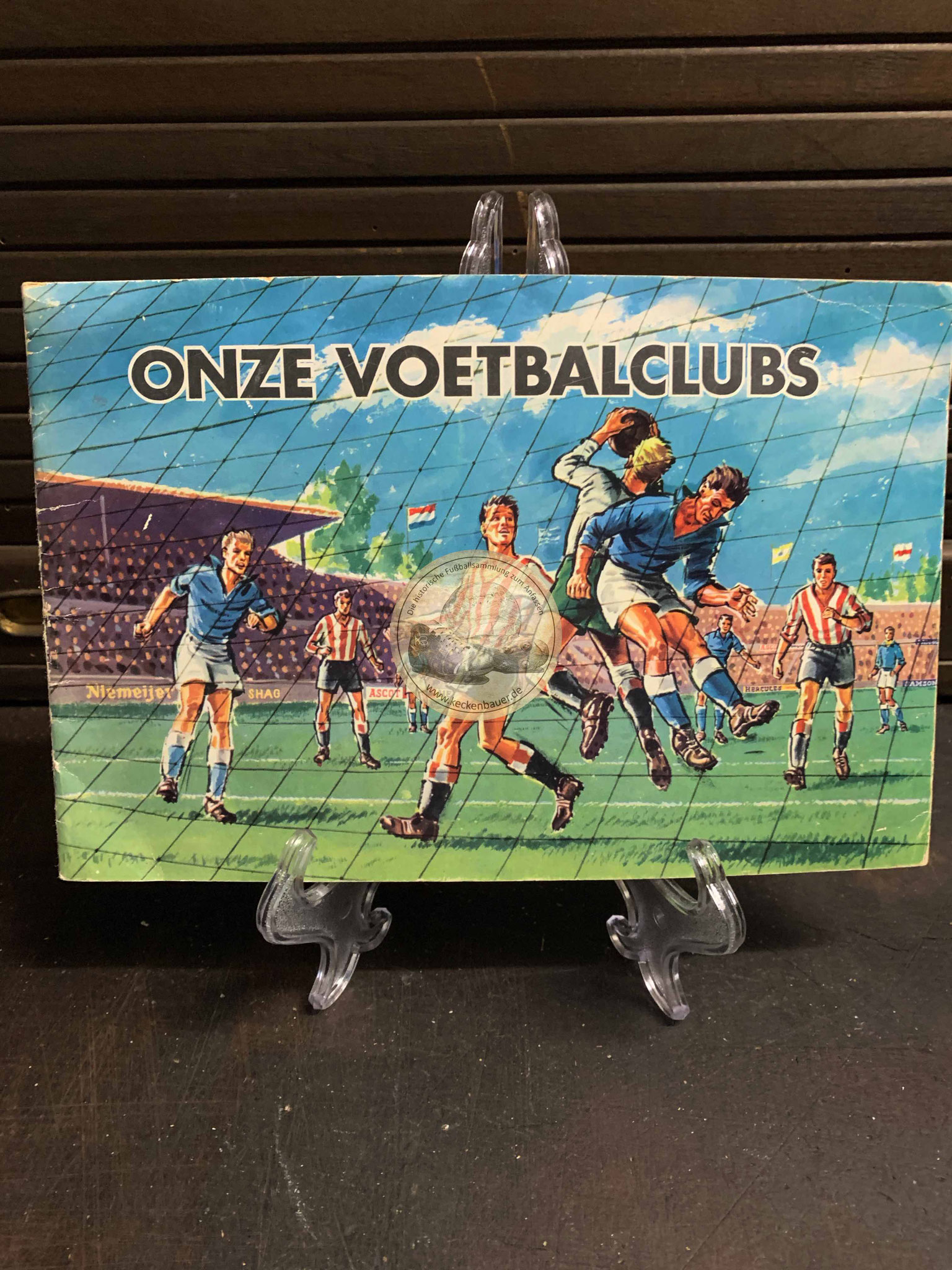 Sammelalbum "onze Voetbalclubs" aus dem Jahr 1959 