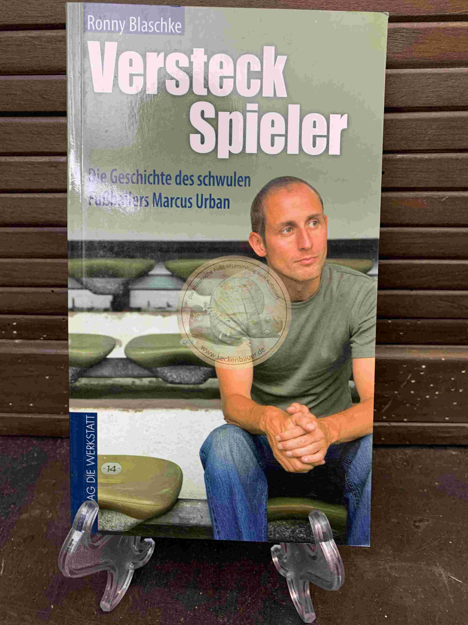 Ronny Blaschke Versteck Spieler signiert aus dem Jahr 2008