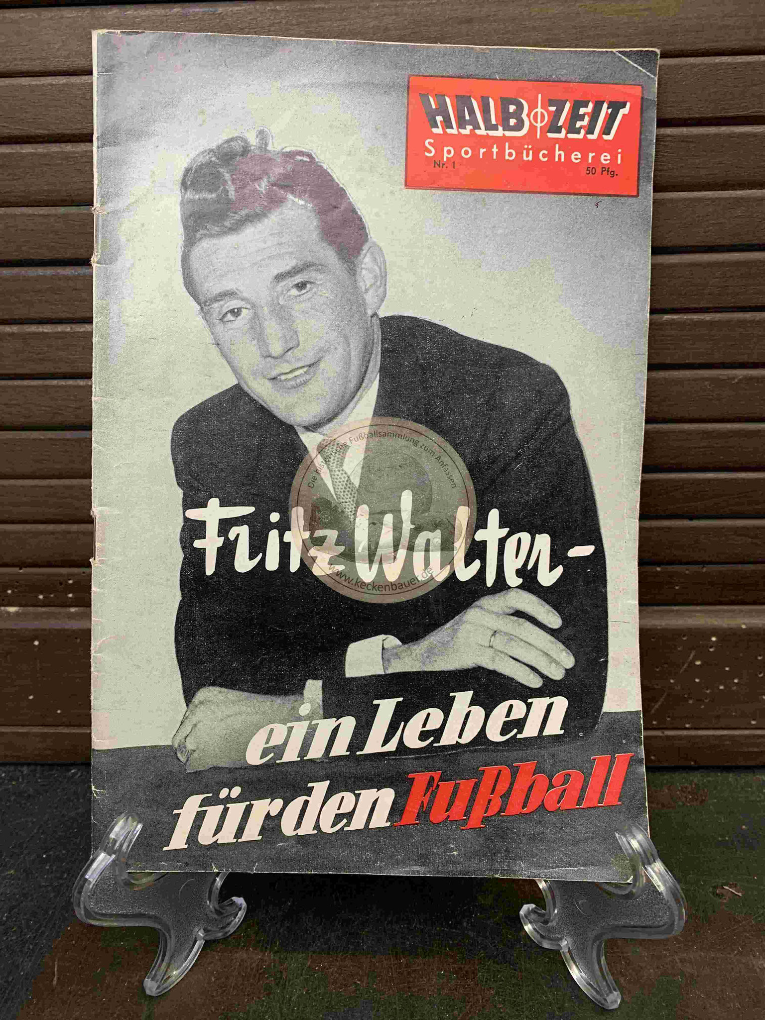 Fritz Walter Ein Leben für den Fußball aus dem Jahr 1955