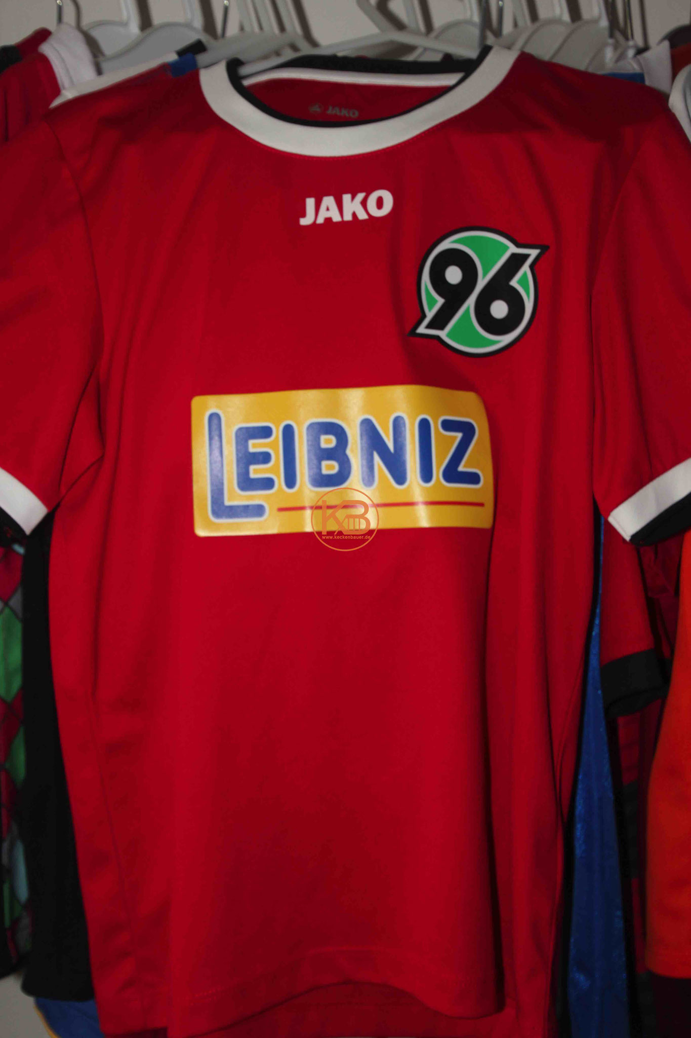 Jako Trikot der Hannover 96 Einlaufkids (leider nicht selbst eingelaufen)