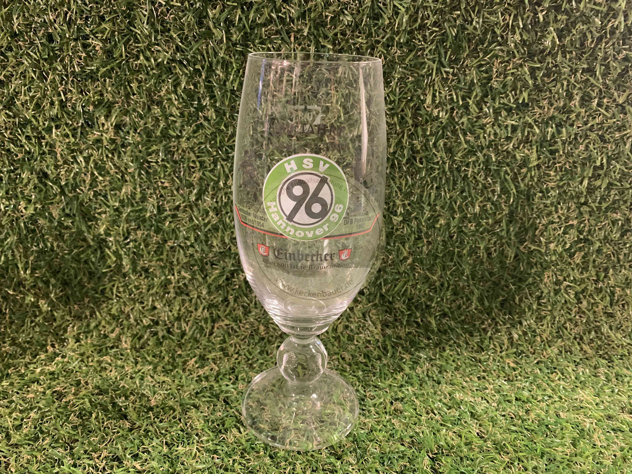 1996 Einbecker 100 Jahren Hannover 96 Bierglas