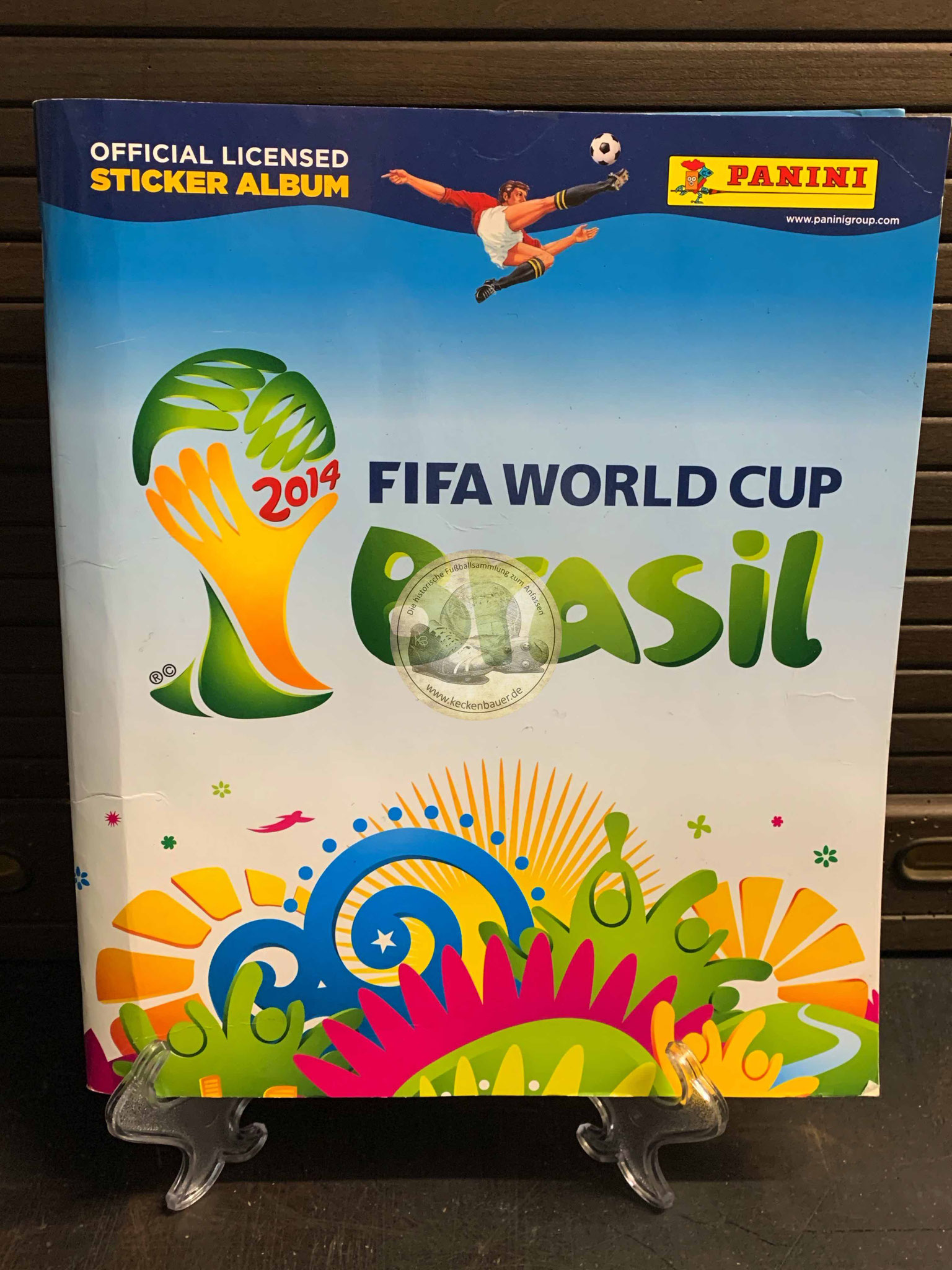 Panini Album von der WM 2014 in Brasilien 