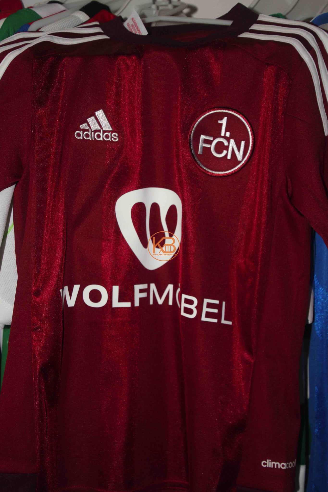 Adidas Trikot vom 1. FC Nürnberg