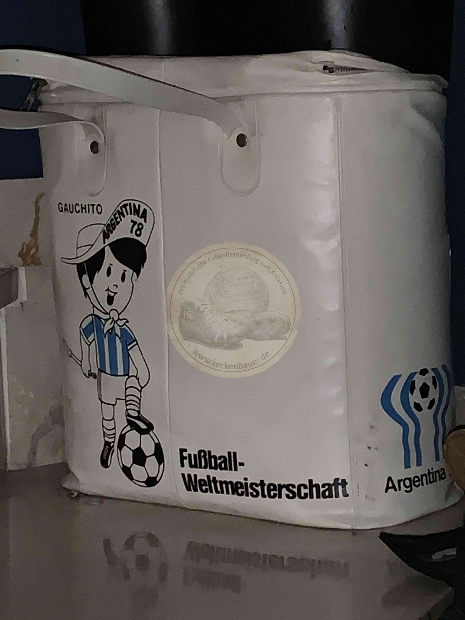 1978 Kühltasche zur WM 1978 in Argentinien mit Gauchito