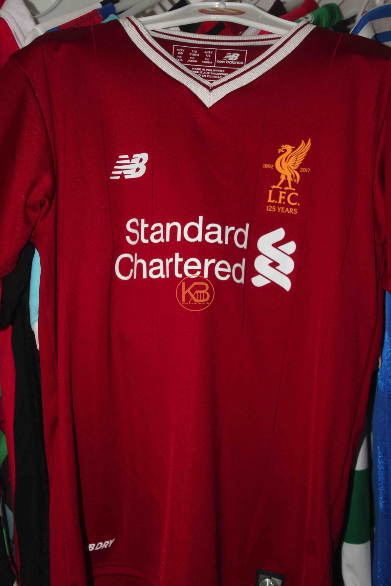 New Balance Trikot vom Liverpool FC