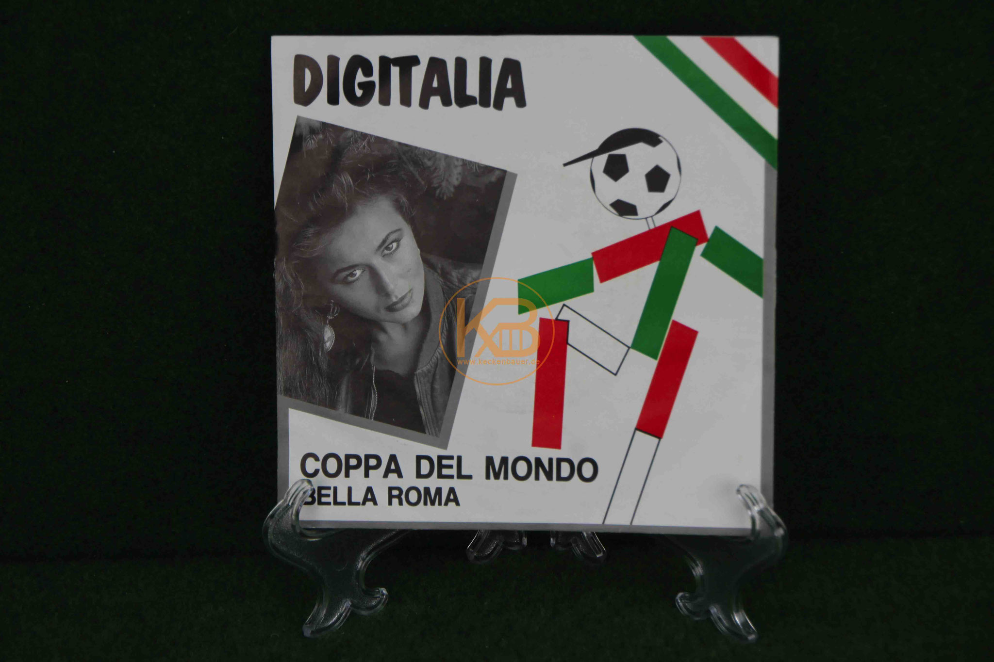 Single LP von Digitalia - Coppa del Mondo - zur Fussball WM 1990