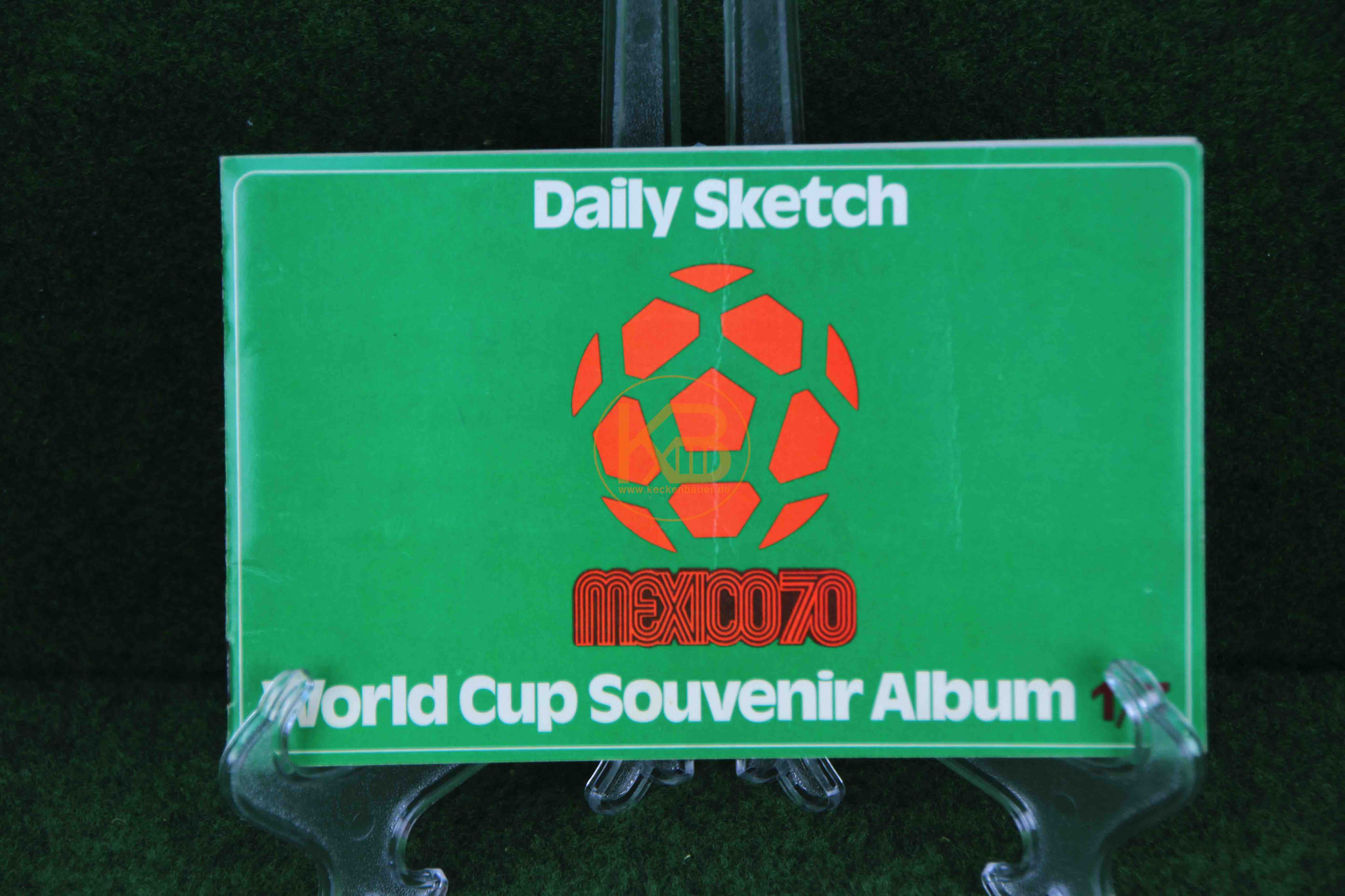 Sammelalbum World Cup Souvenir von Daily Sketch anläßlich der WM 1970 in Mexico