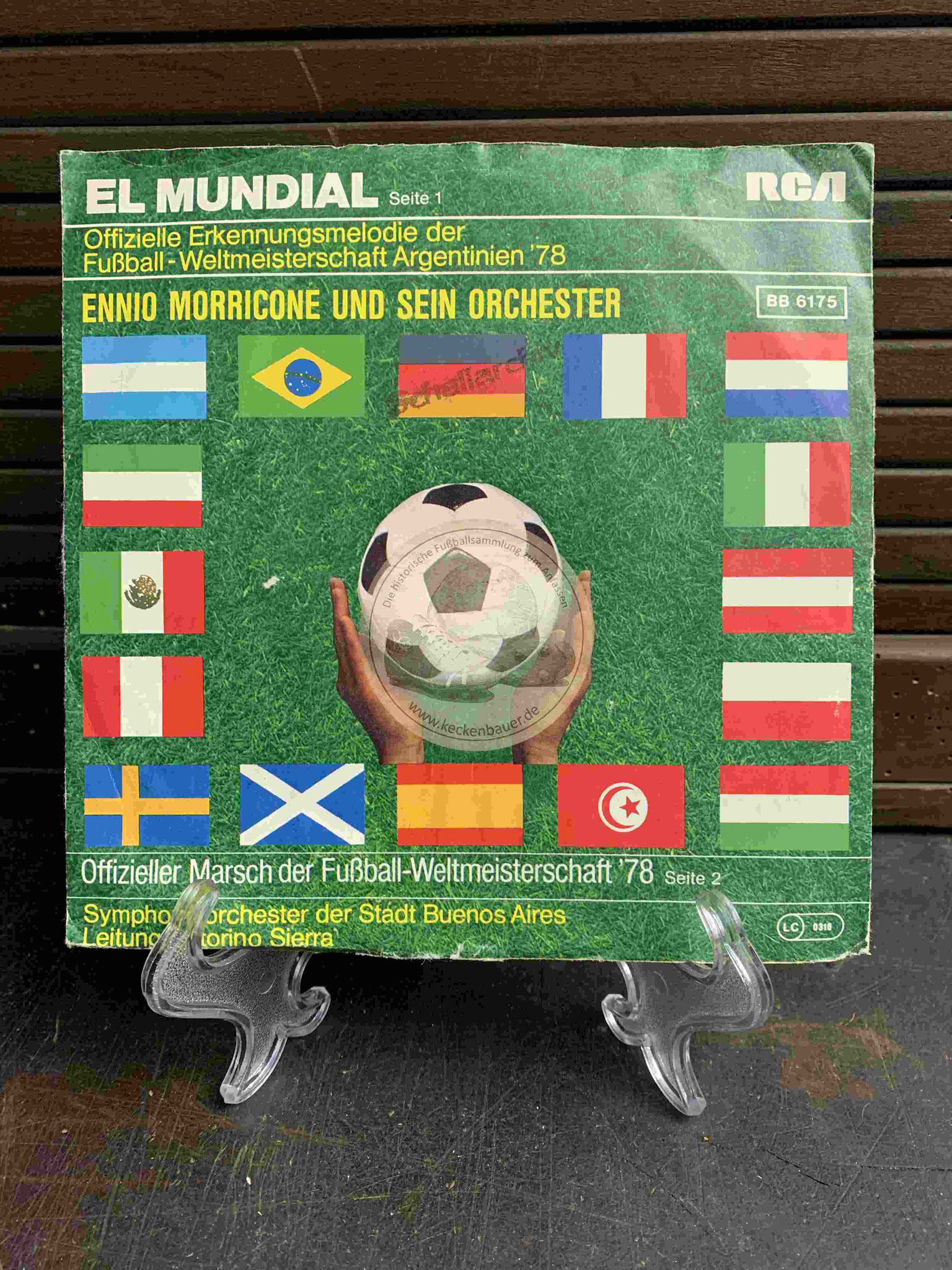1978 Fußball-Single Ennio Morricone EL MUNDIAL Argentinien 1978