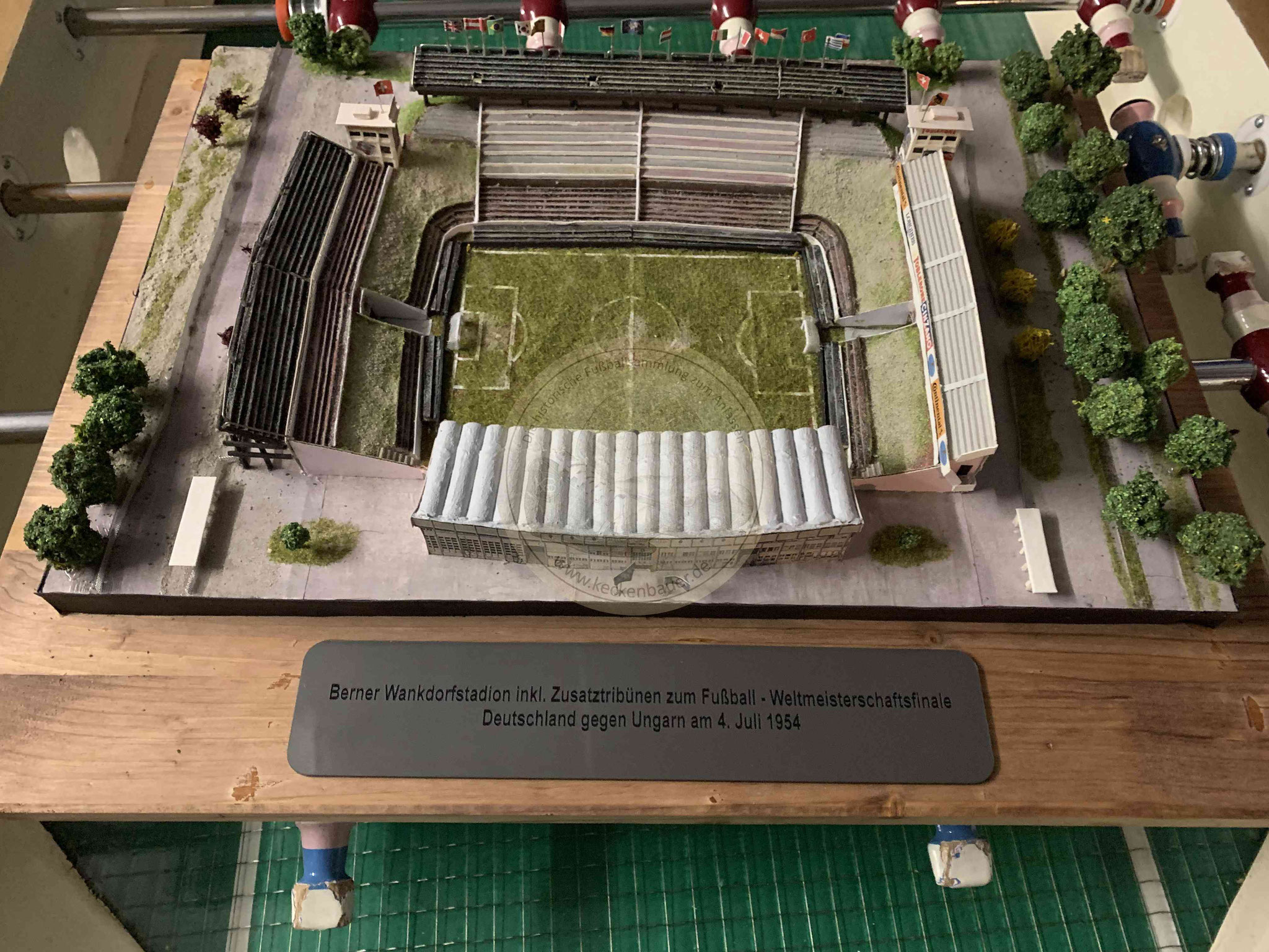 1954 Miniatur Stadion Wankdorf Bern 