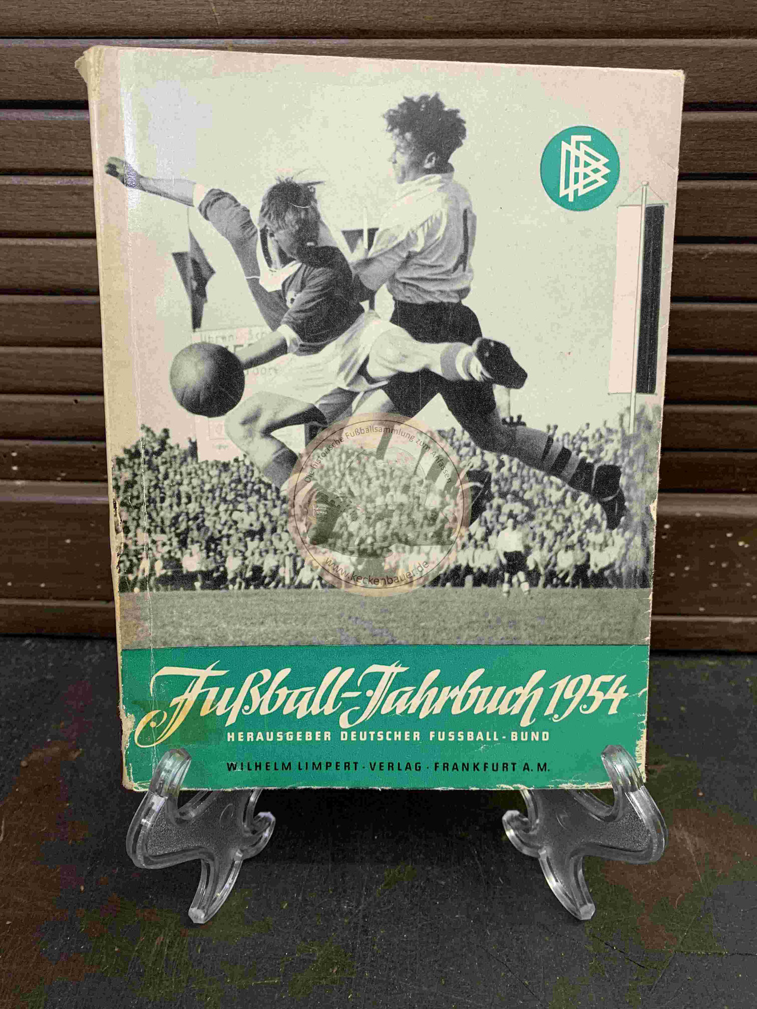 Fußball Jahrbuch 1954 Herausgeber Deutscher Fußballbund