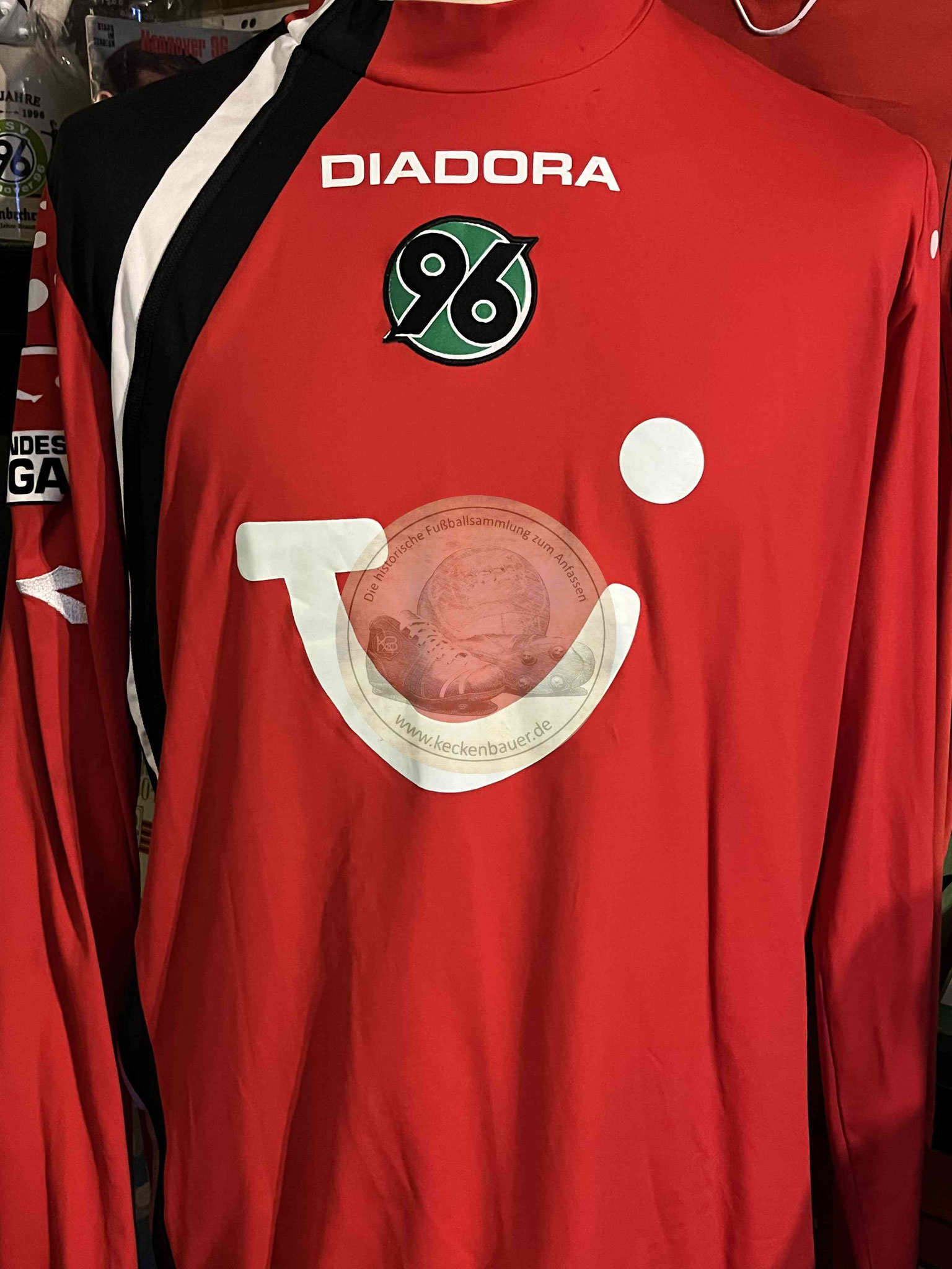 2000er Jahre  (Reisverschluß) Trikot von Michael Delura von Hannover 96