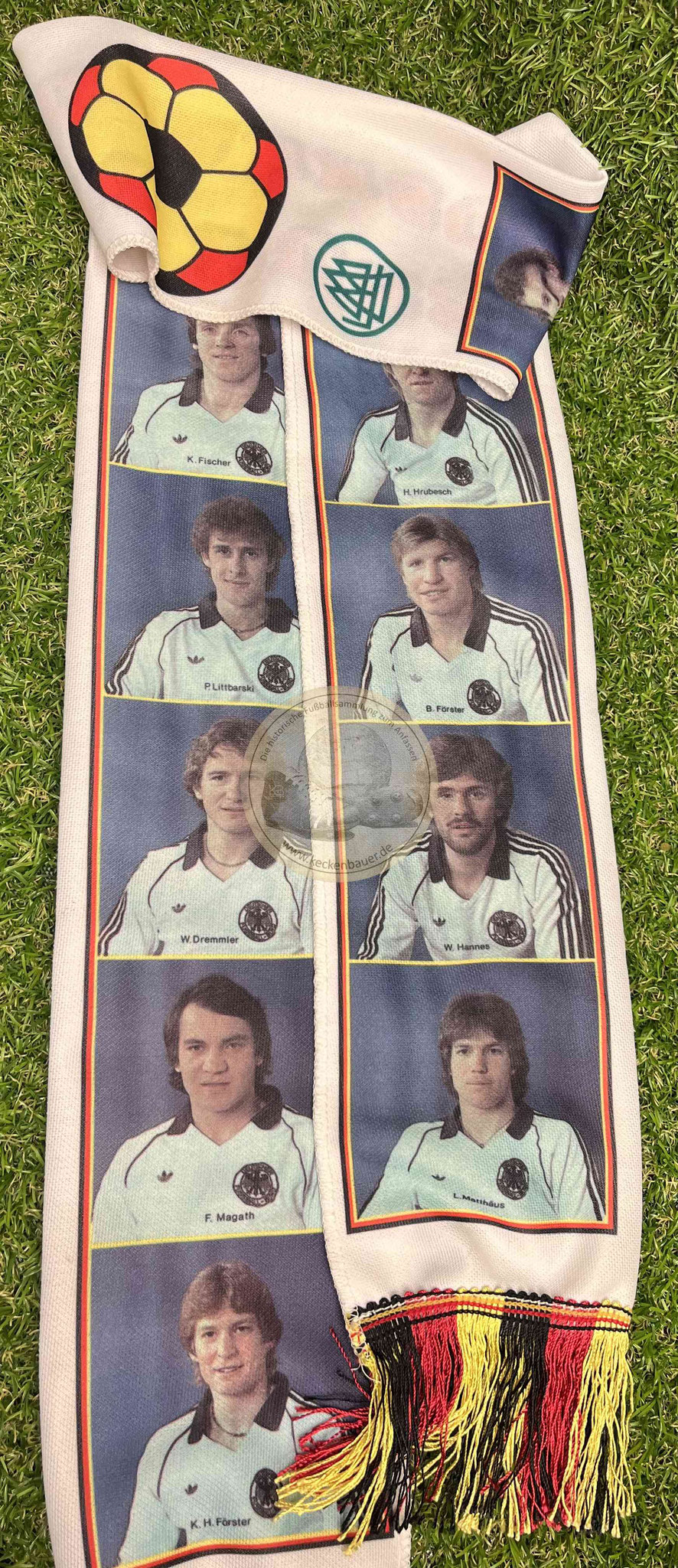 DFB Seidenschal vom DFB zur WM 1982