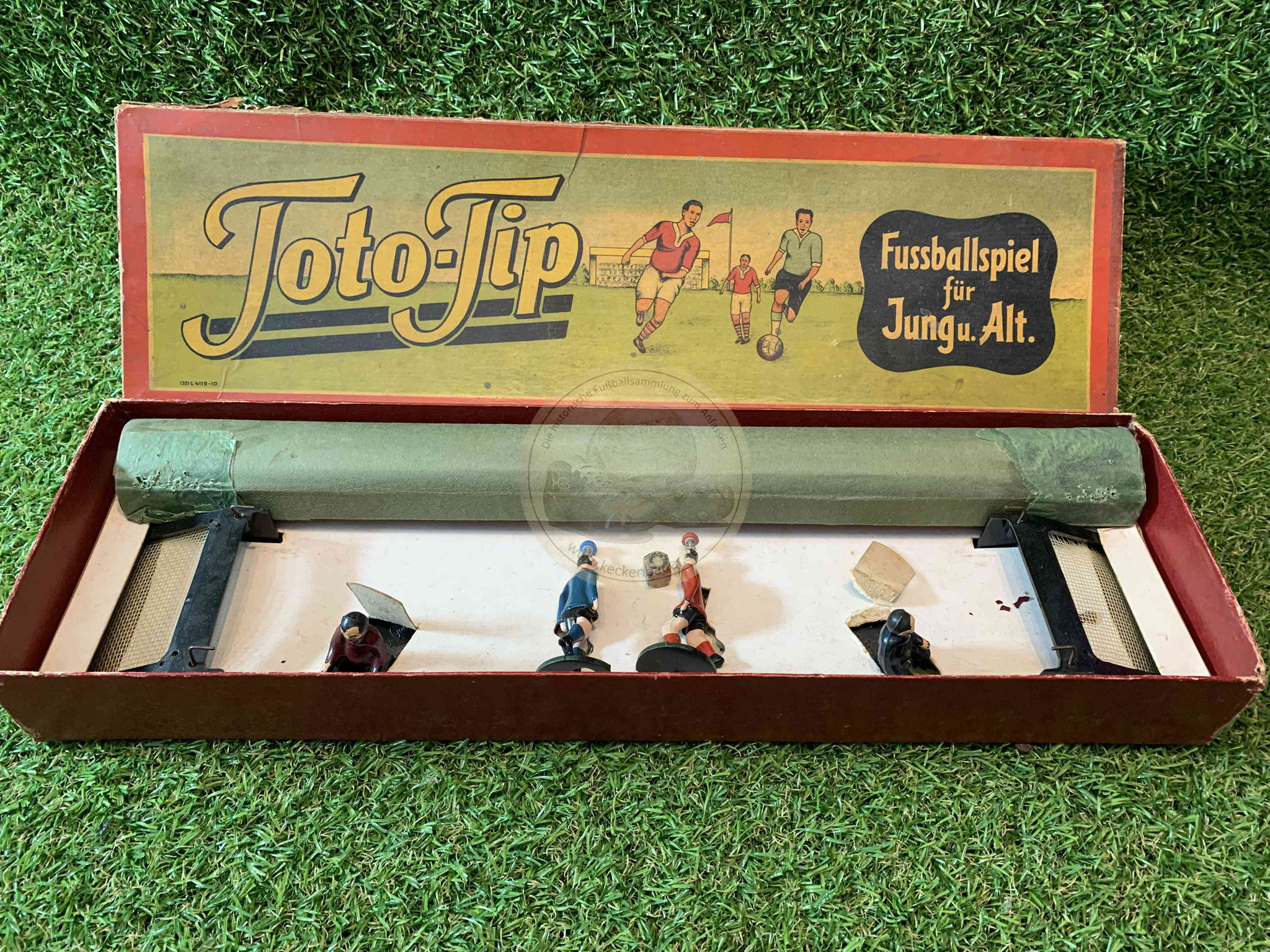 Toto-Tip das Fußballspiel für Jung und Alt aus den 1950ern