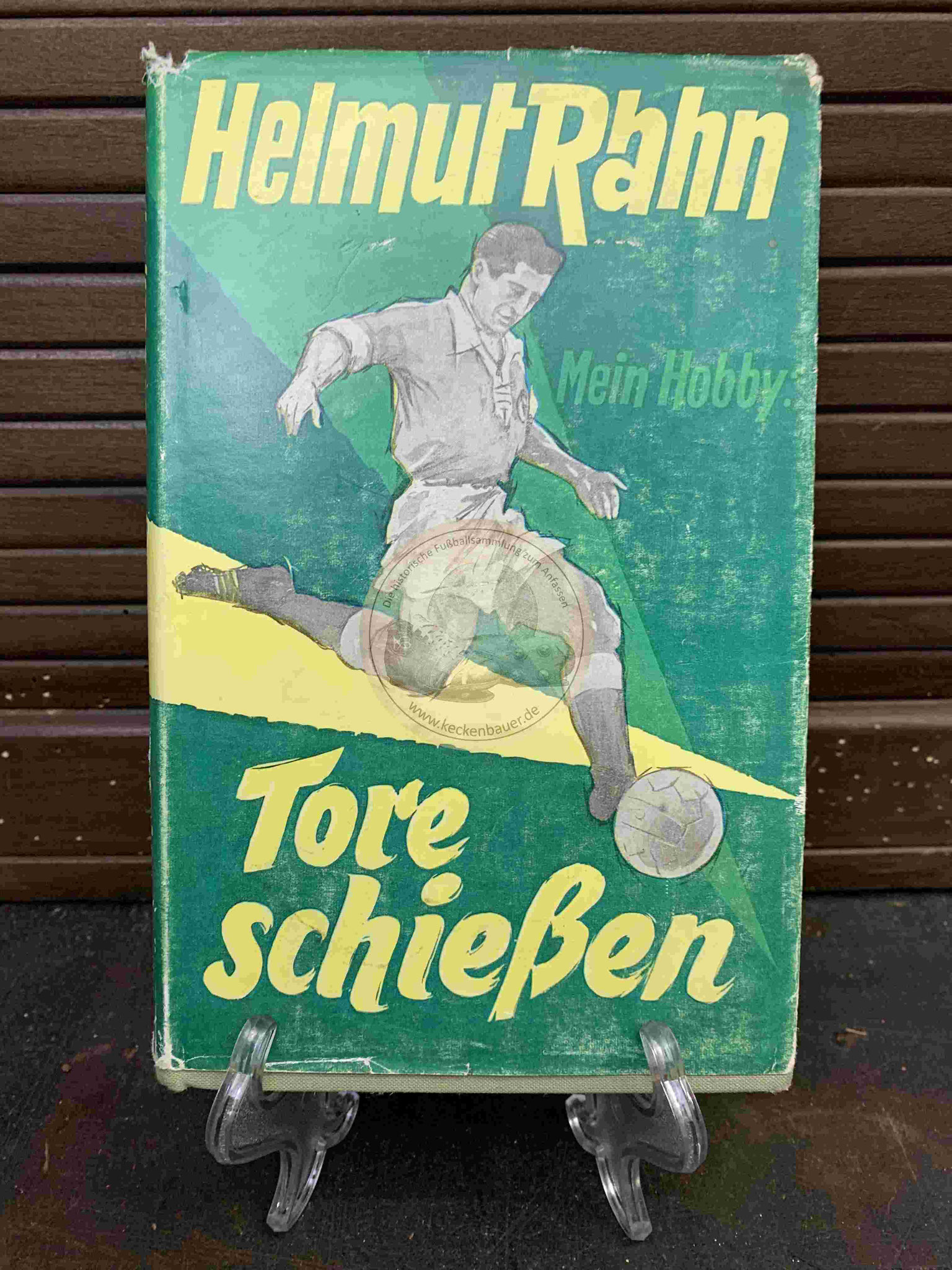 Helmut Rahn Mein Hobby Tore schießen aus dem Jahr 1959