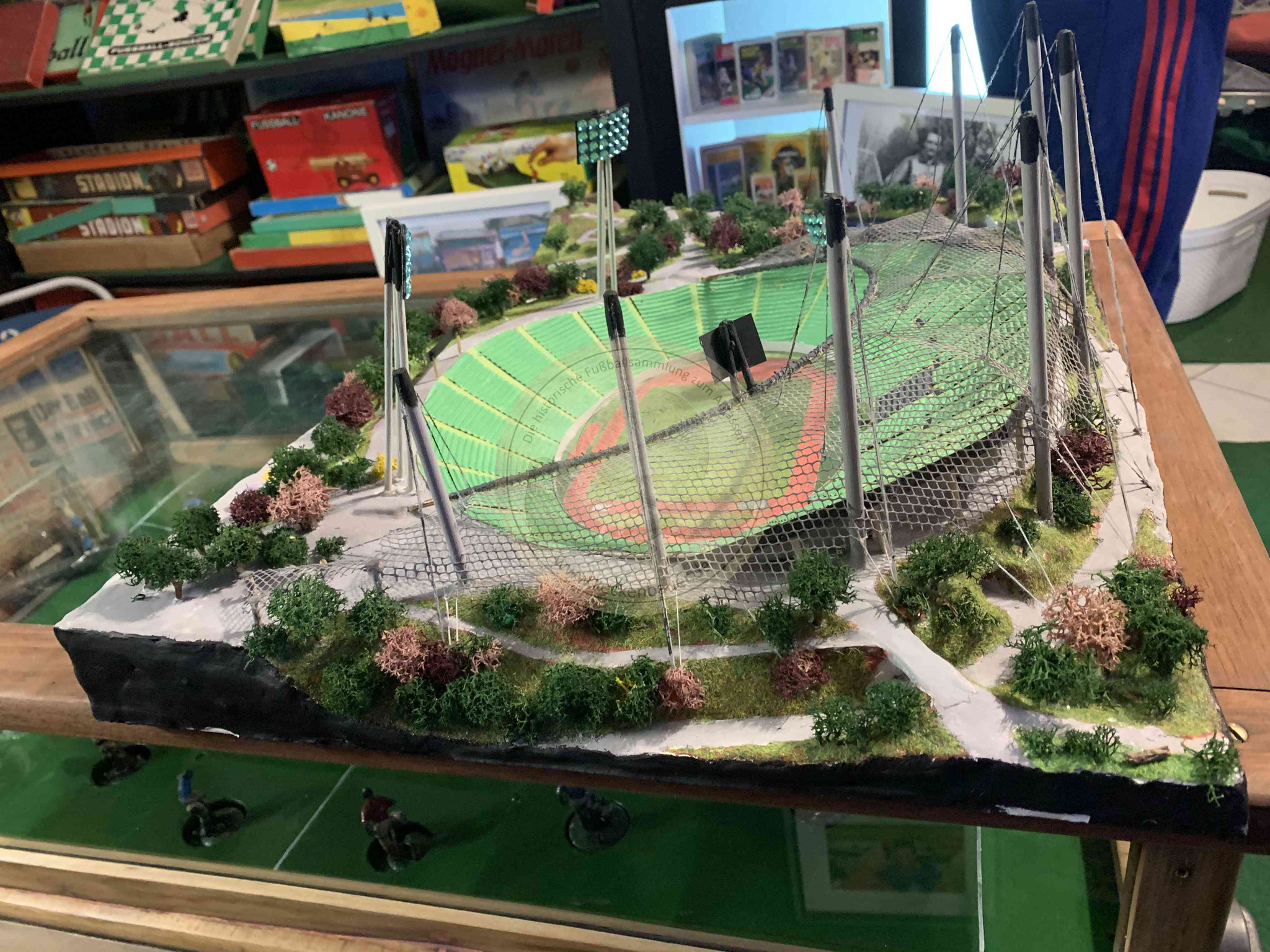 1974 Miniatur Olympiastadion München Einzelstück b