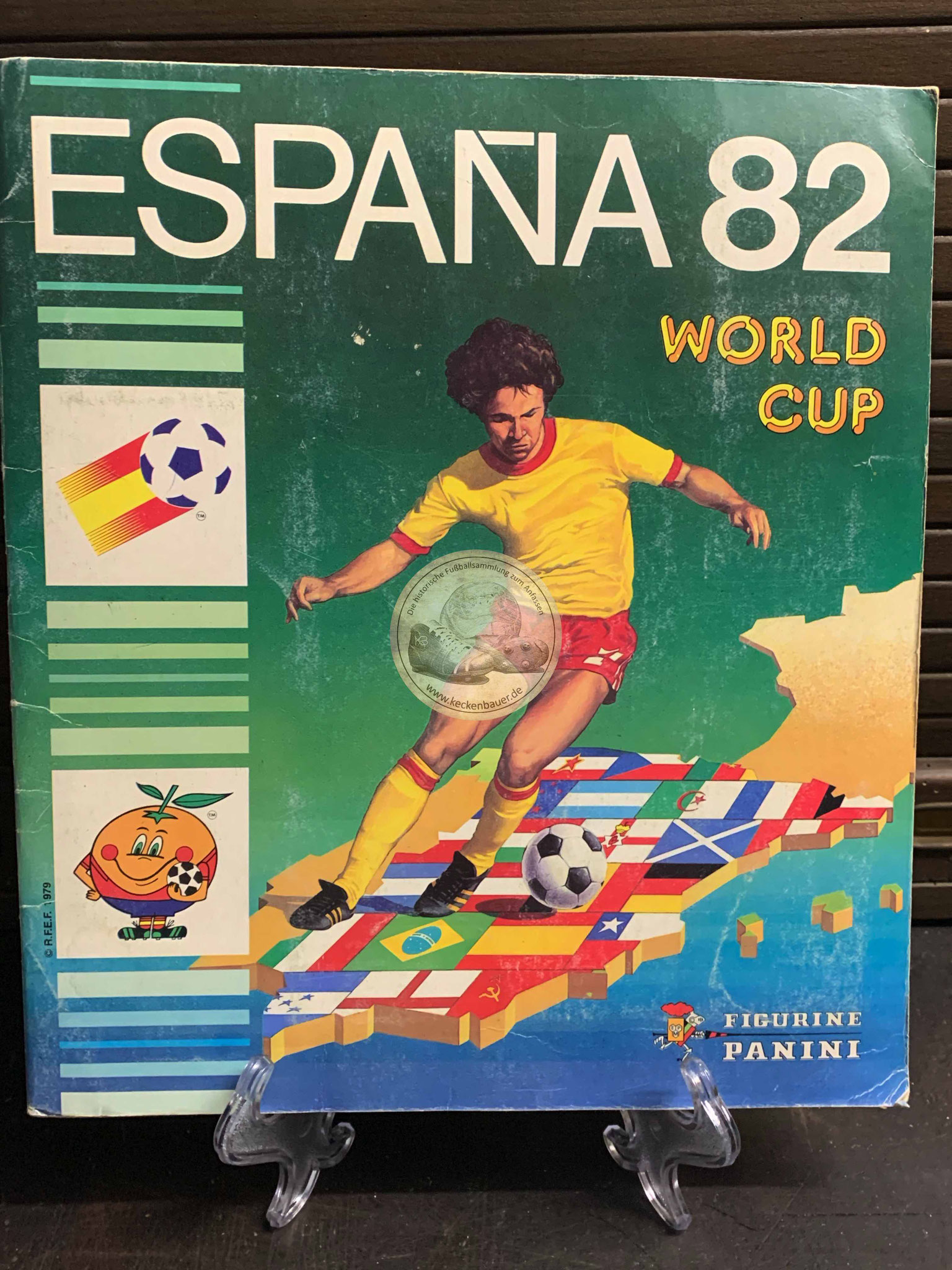 Panini Album von der WM 1982 in Spanien