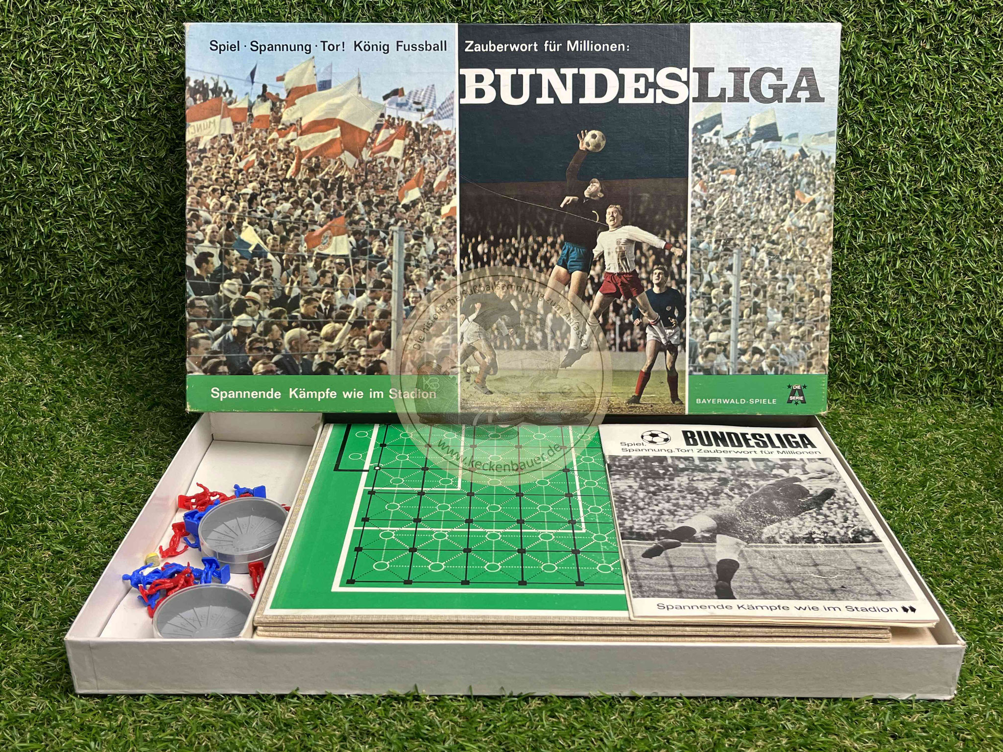 Bundesliga Brettspiel von Bayerwald Spiele aus den 1960er Jahren