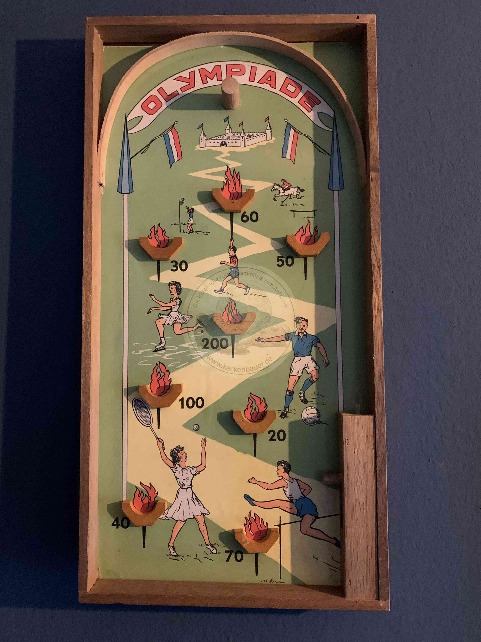 Alter Pin Football Flipper Olympia