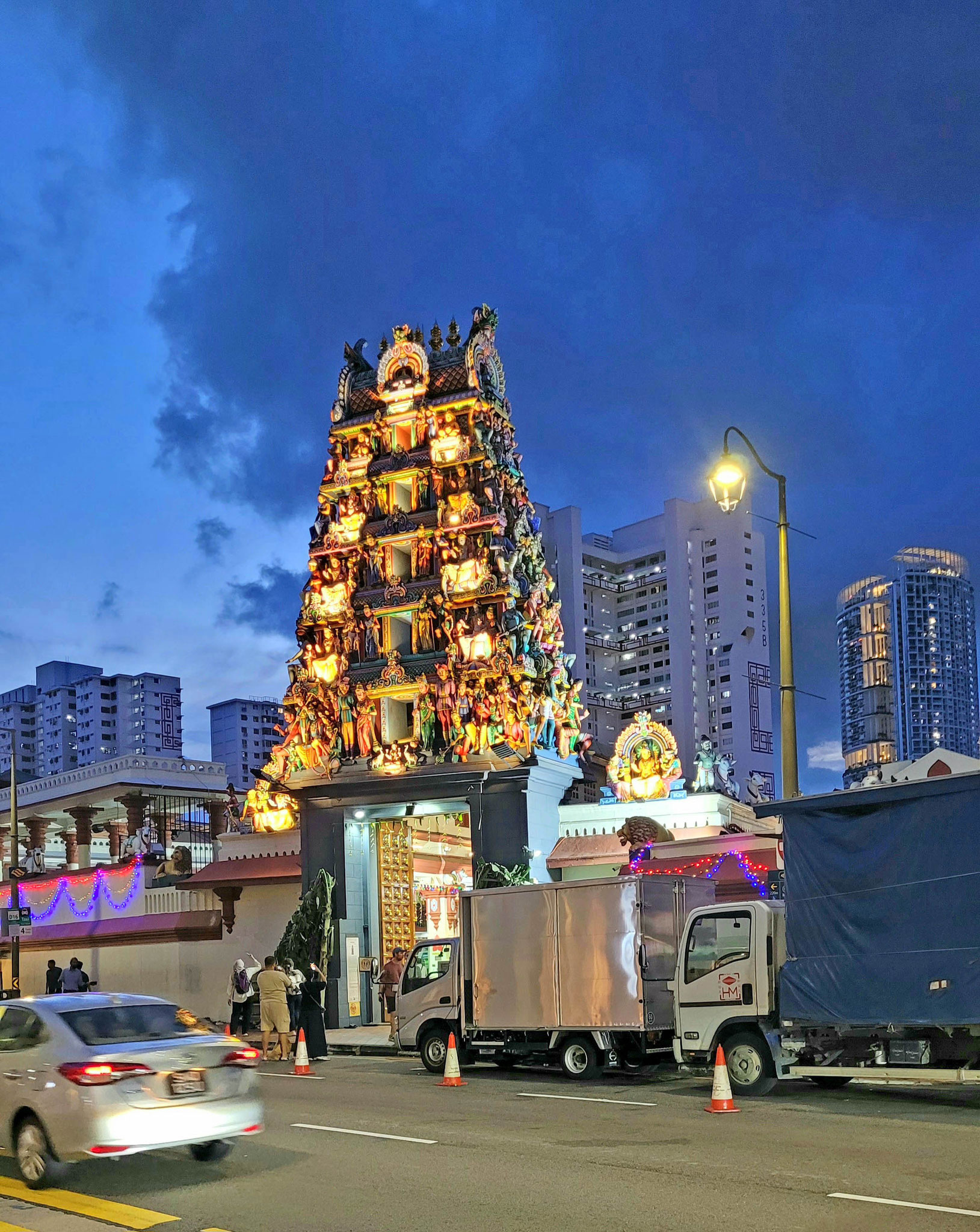 Sri Mariamman Tempel in der South Bridge Road