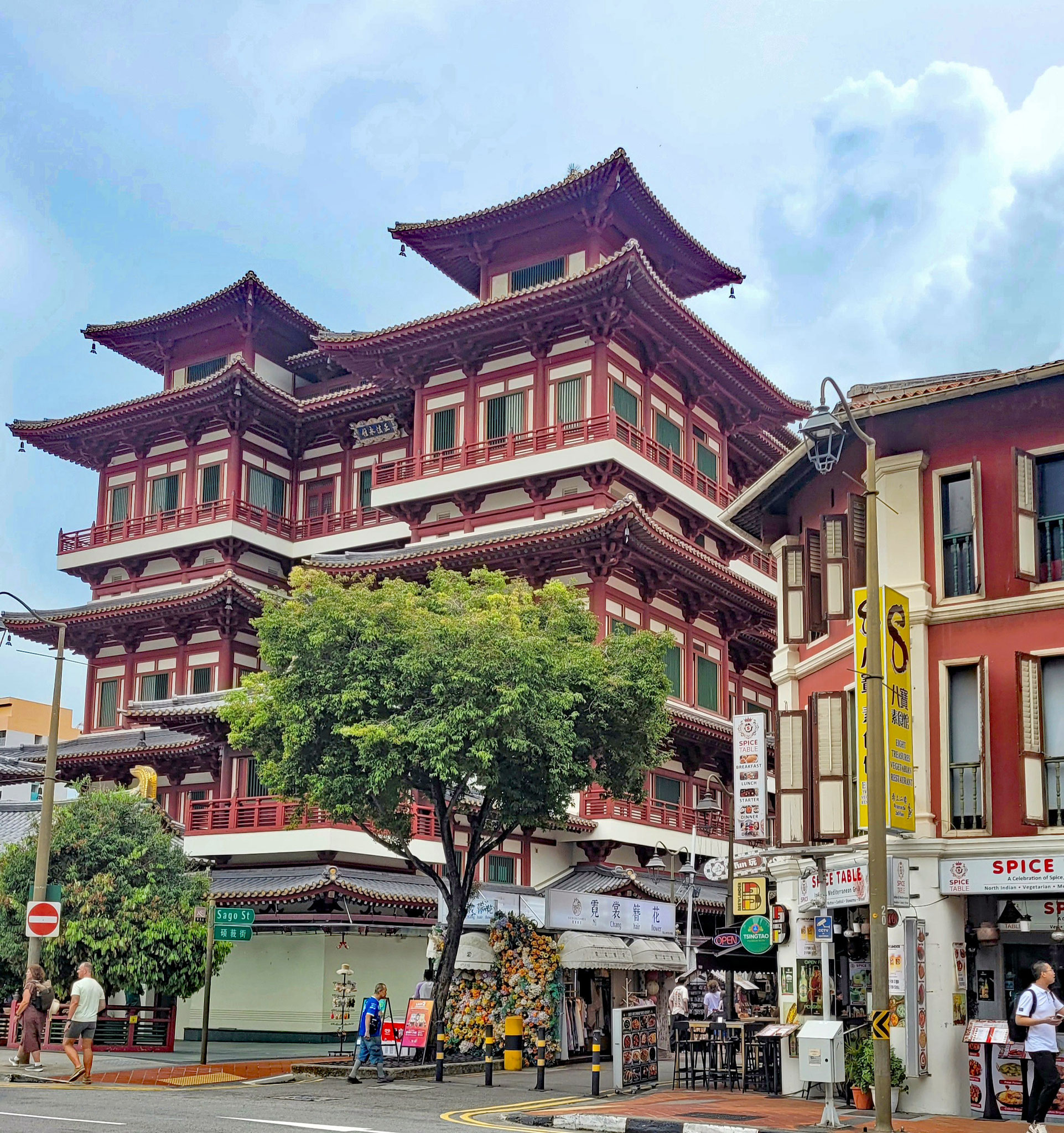 Der Buddha Tooth Relic Tempel