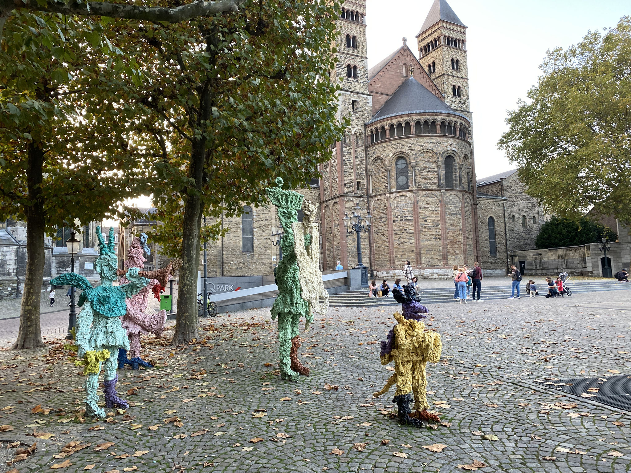 Straßenkunst in Maastricht