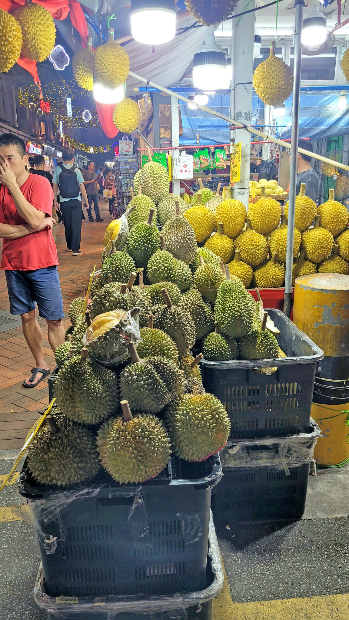Eindrücke aus Singapur am Abend