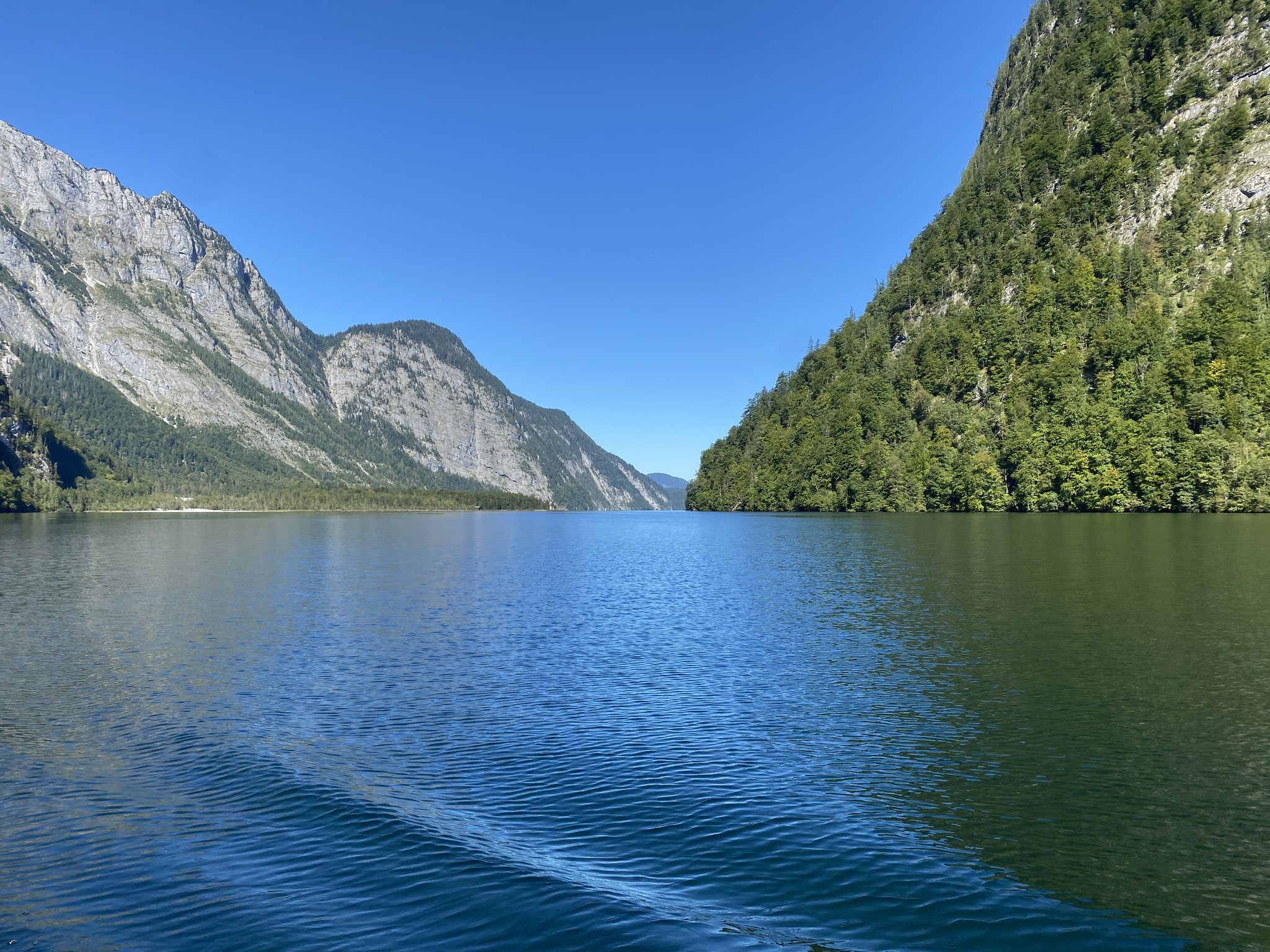 Unterwegs Blick auf den See