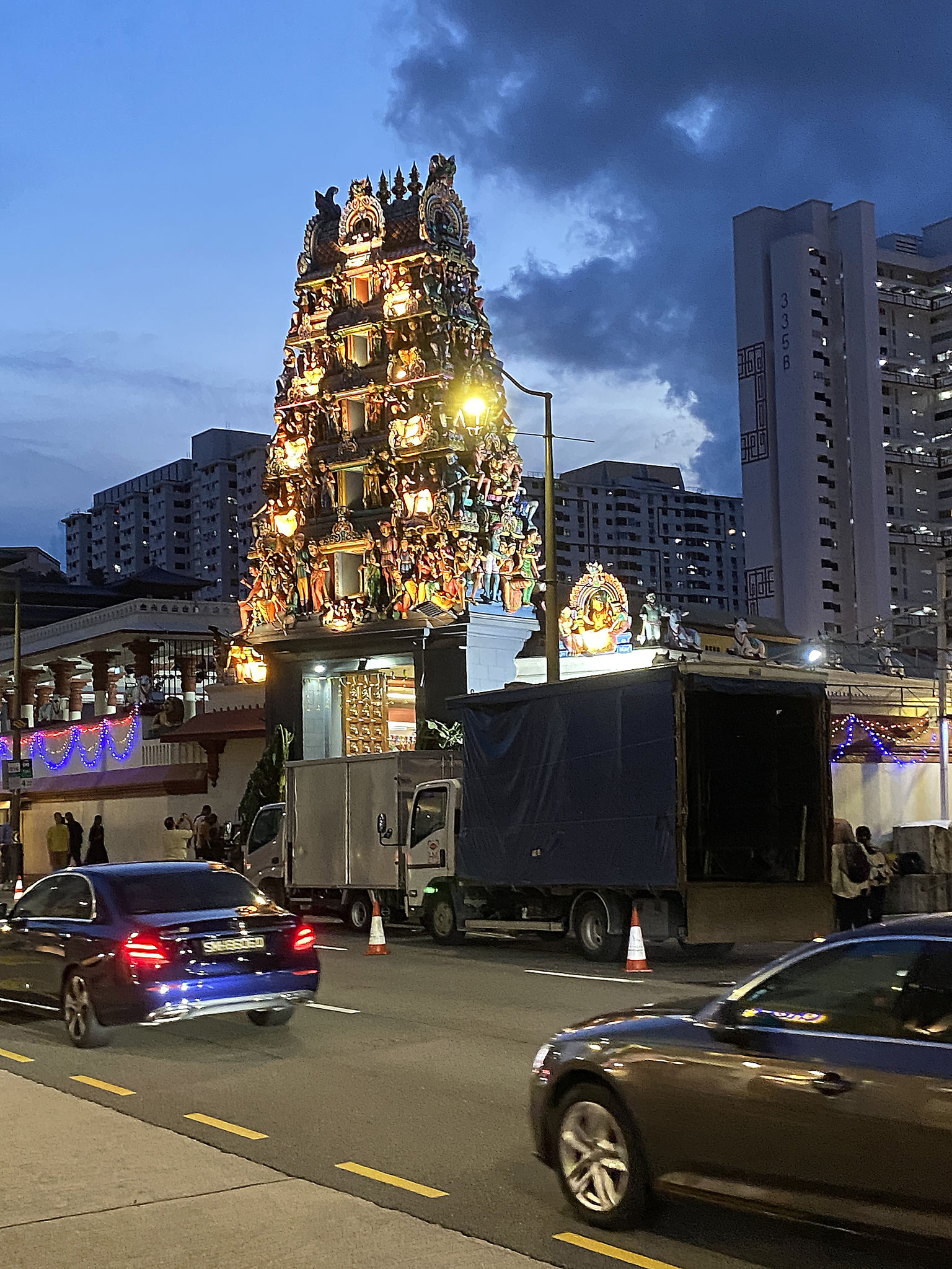 Sri Mariamman Tempel in der South Bridge Road