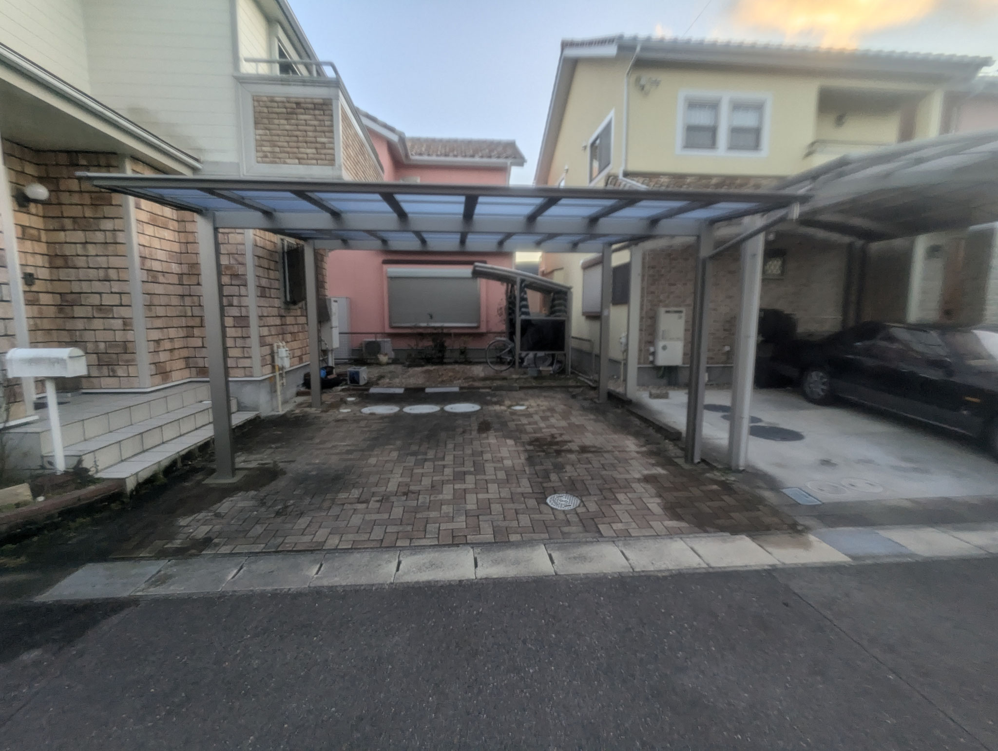 カーポート新設工事：工程写真