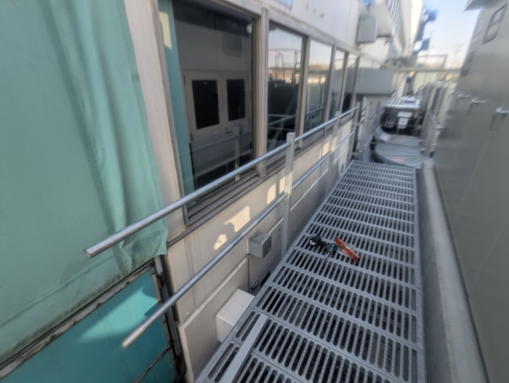 歩廊安全対策工事：工程写真