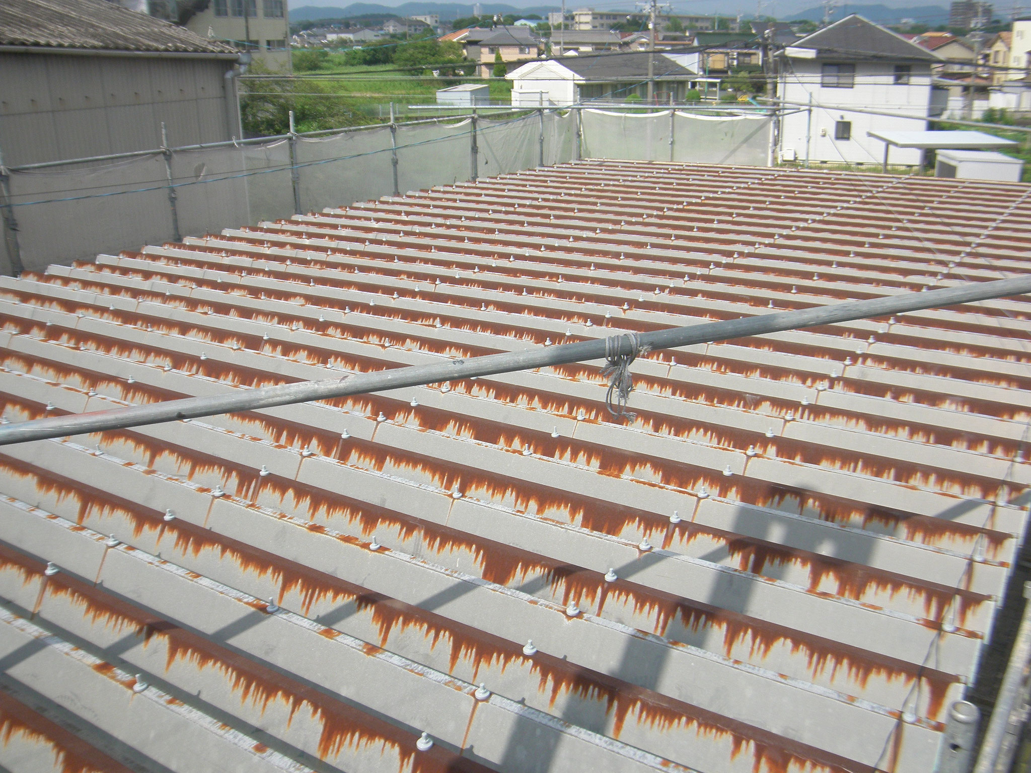 倉庫棟の改修工事：工程写真
