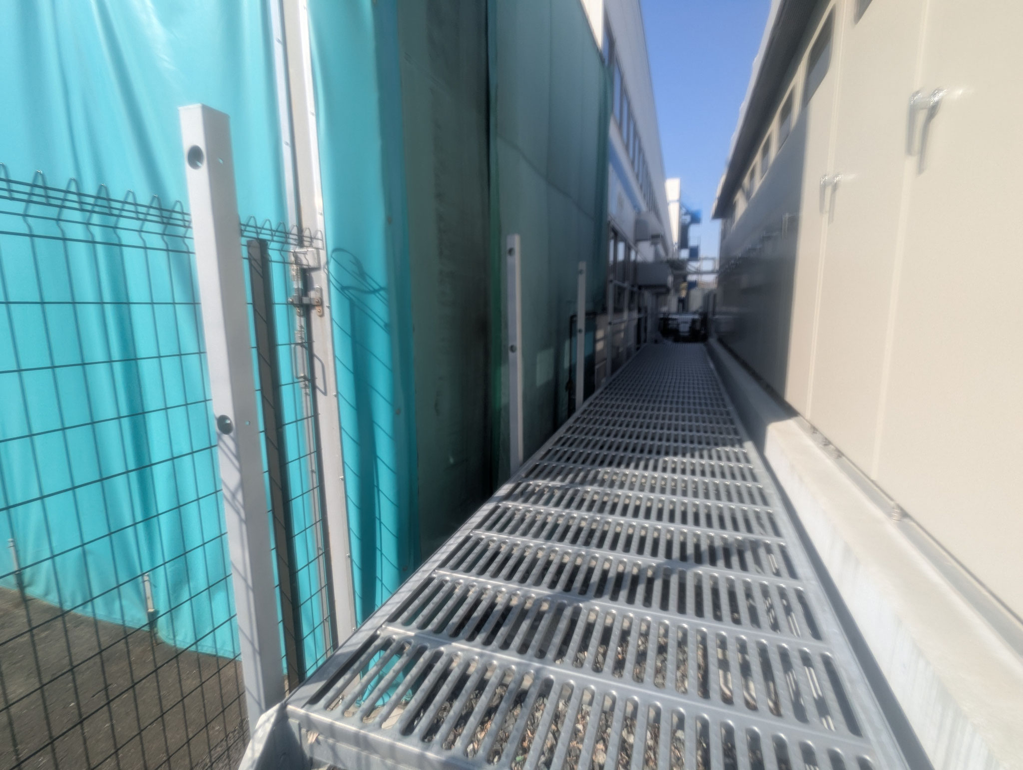 歩廊安全対策工事：工程写真