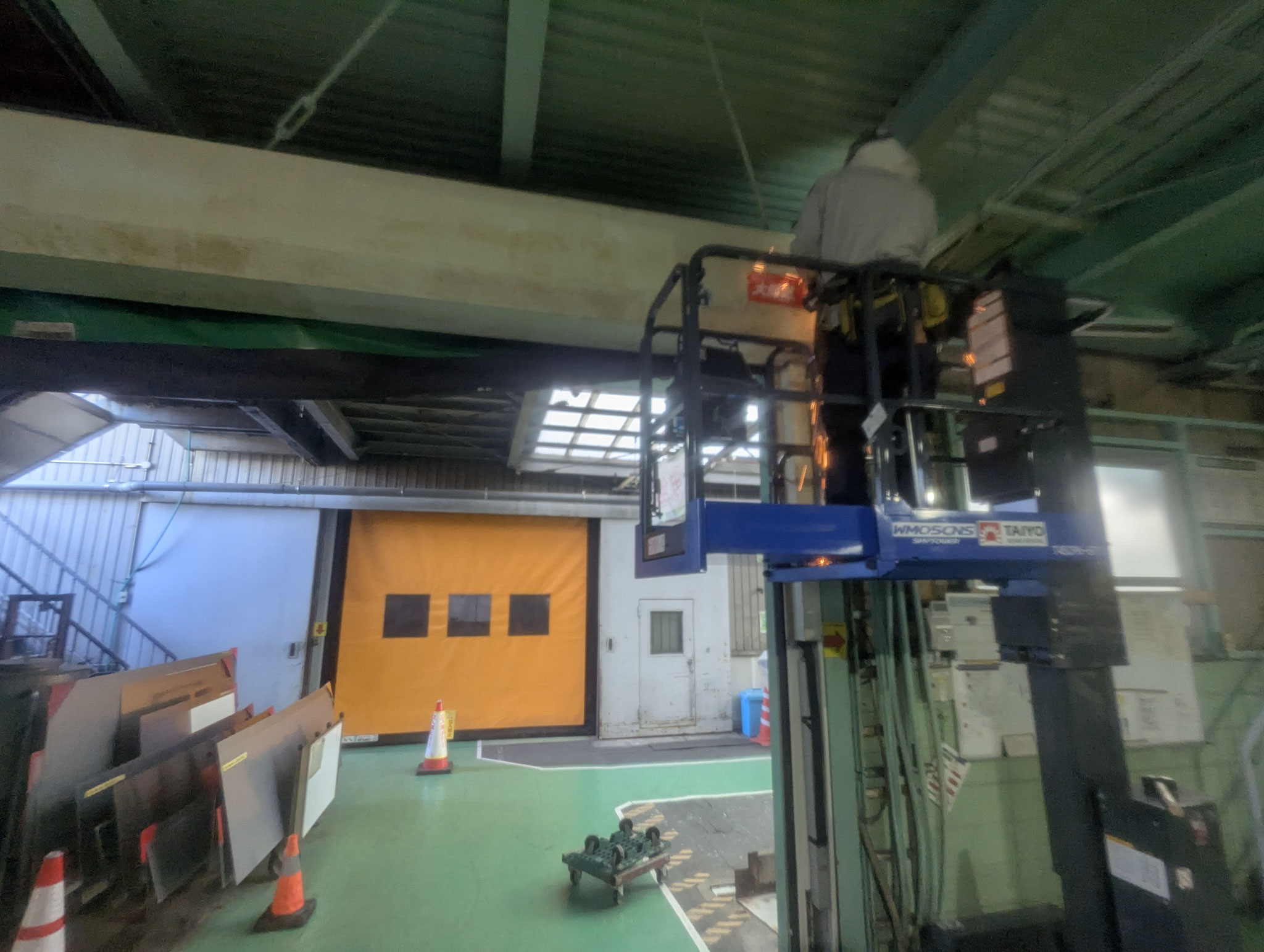 大間迅更新工事：工程写真