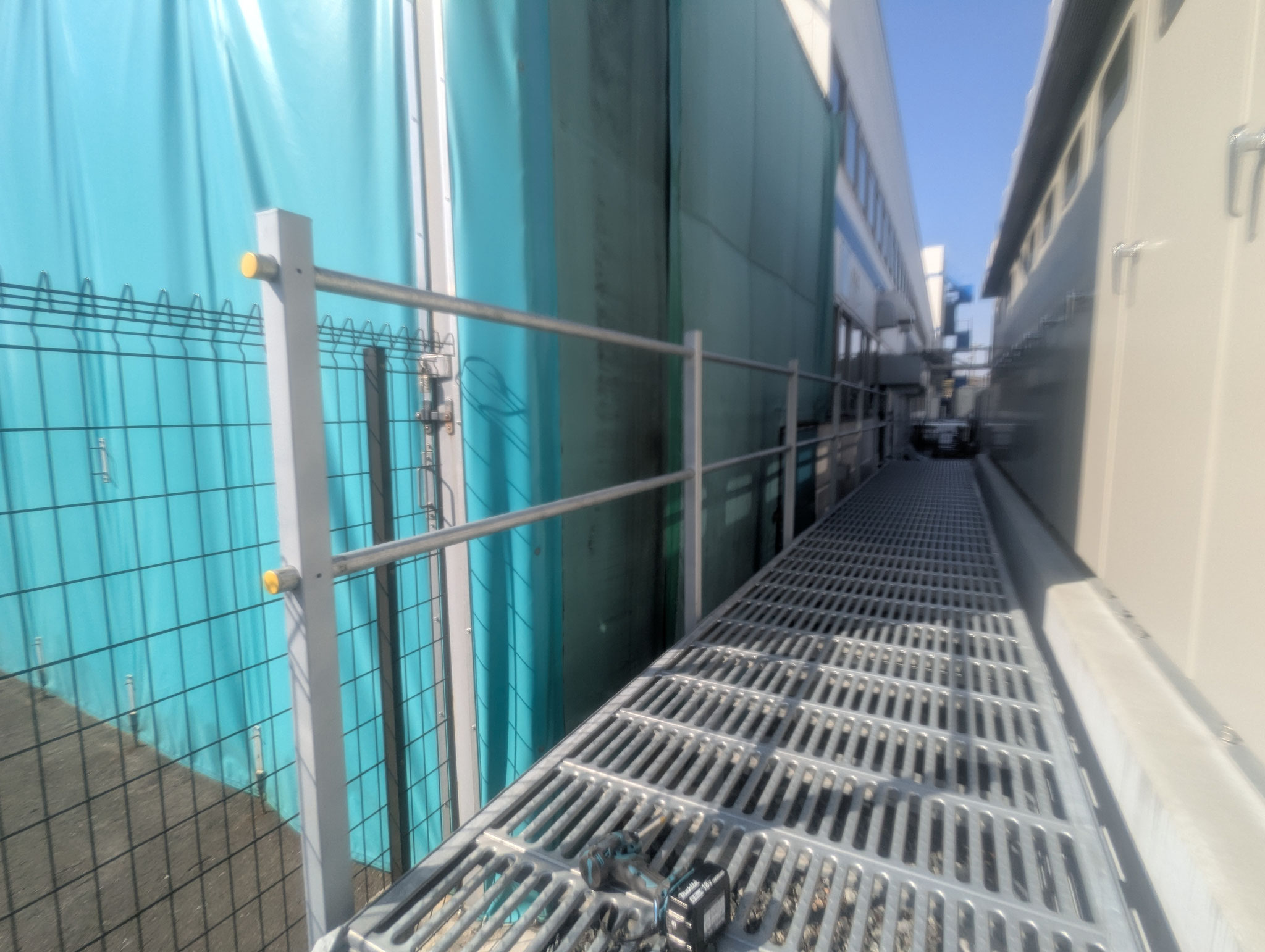歩廊安全対策工事：工程写真