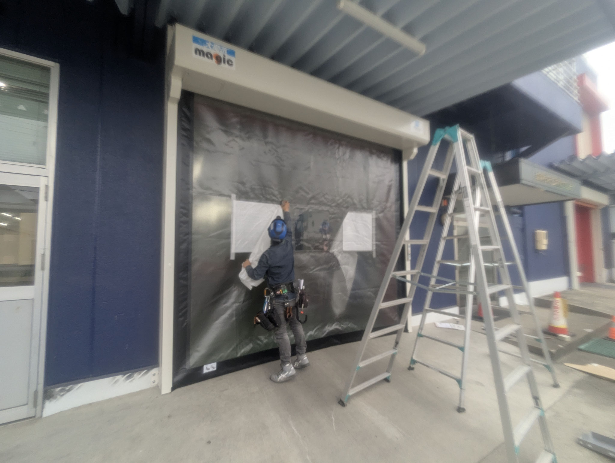 大間迅新設工事：工程写真