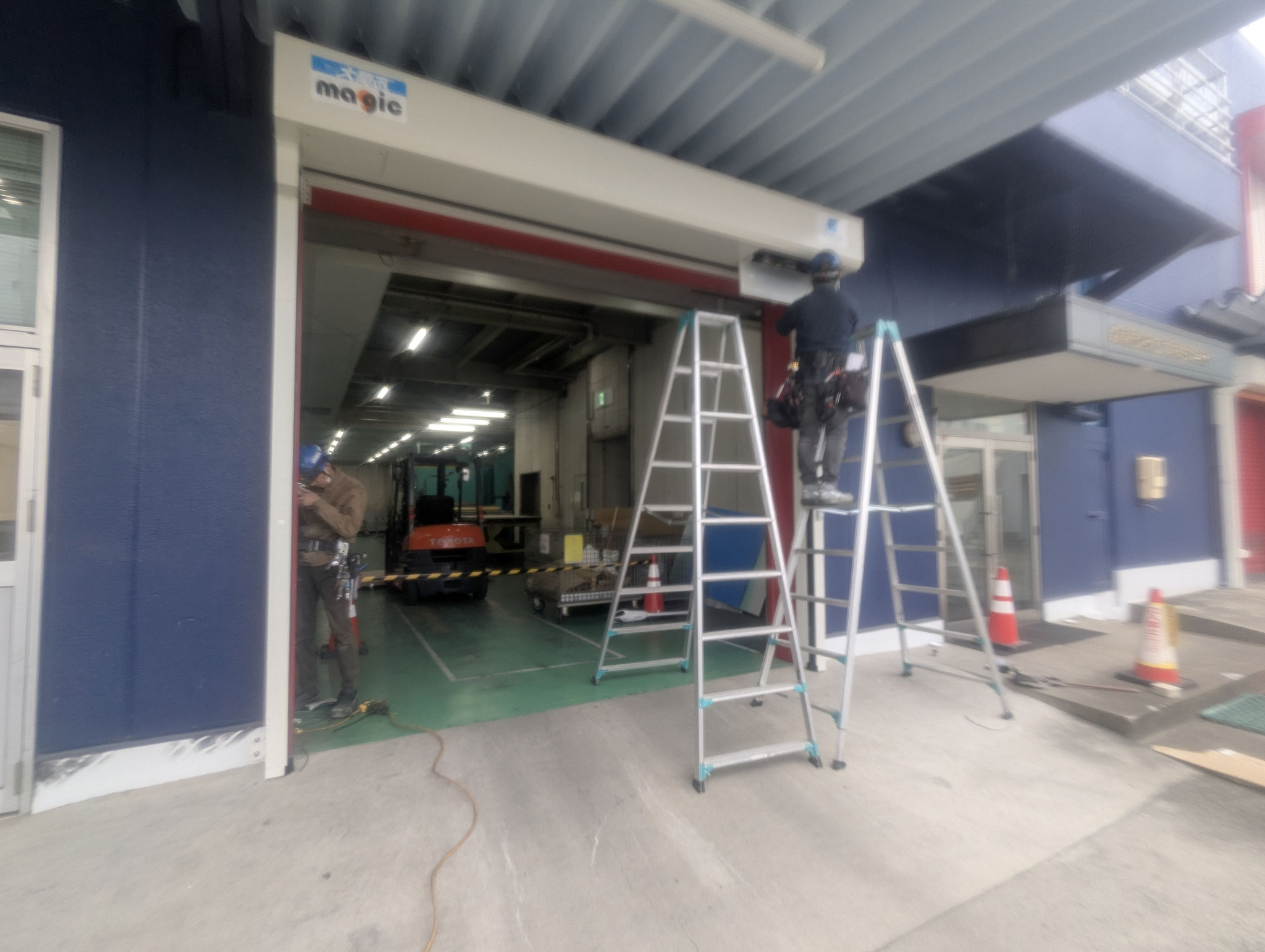 大間迅新設工事：工程写真