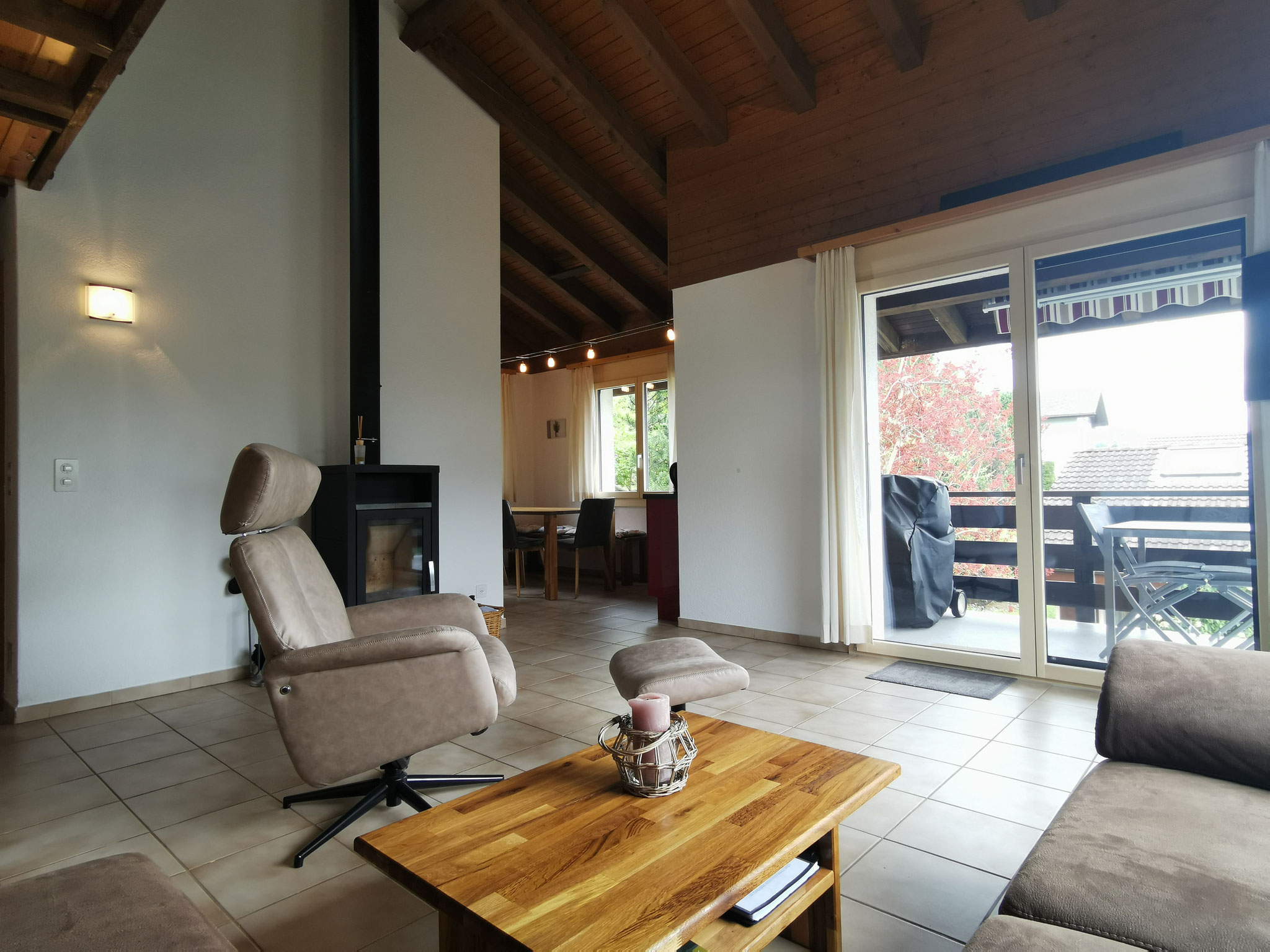 Wohnzimmer / Cheminée