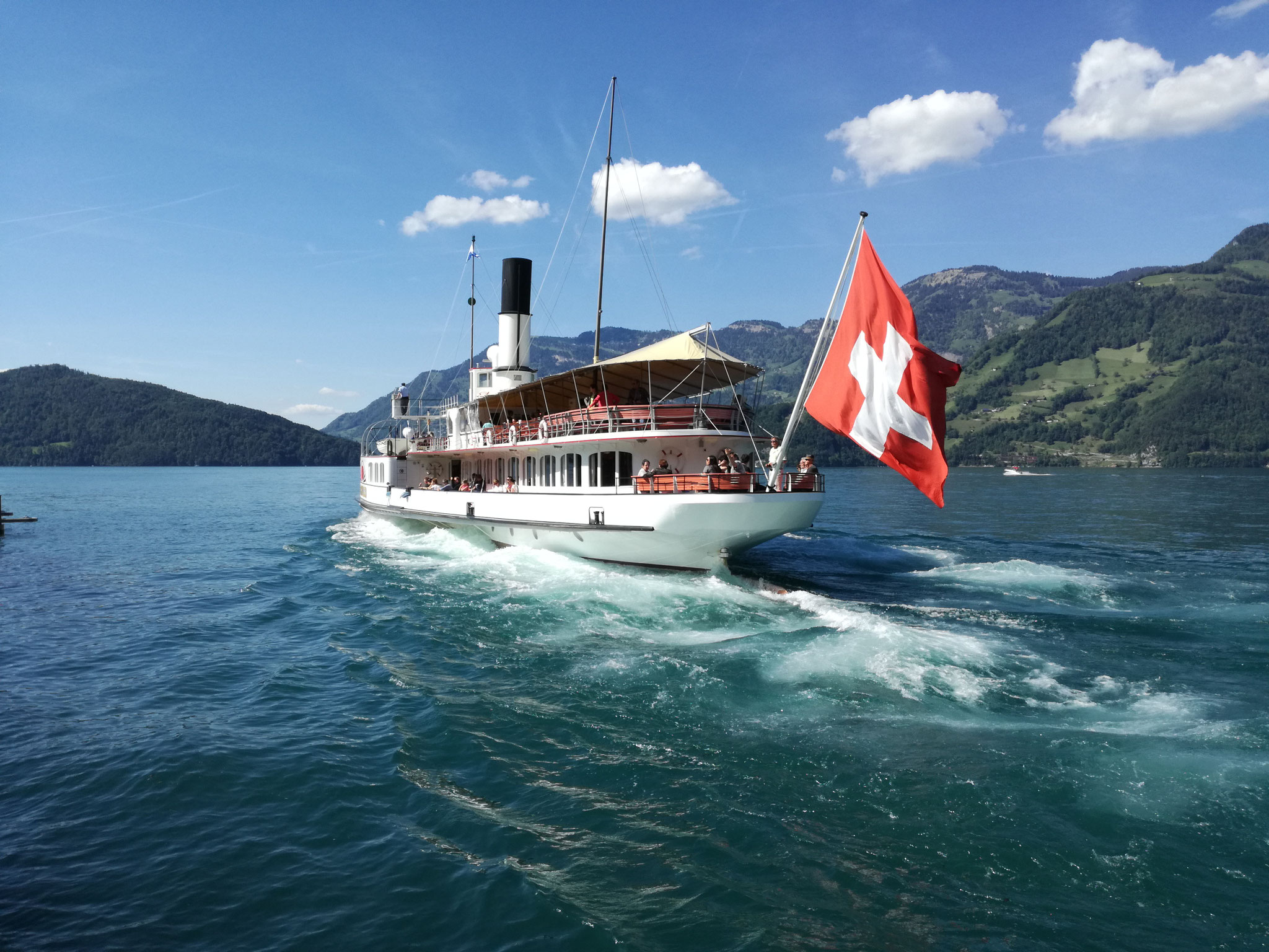 Raddampfer Vierwaldstättersee 