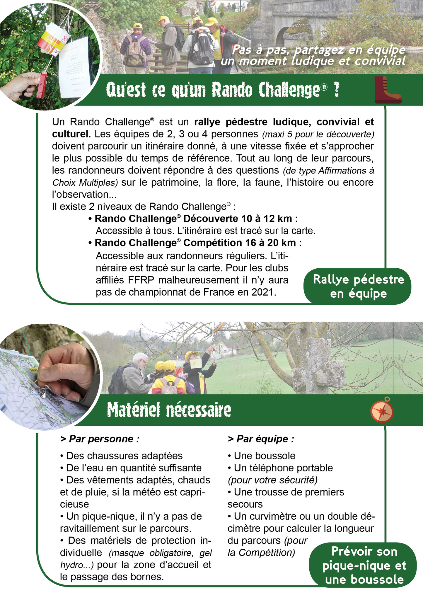 Calendrier Rando Challenge 2022